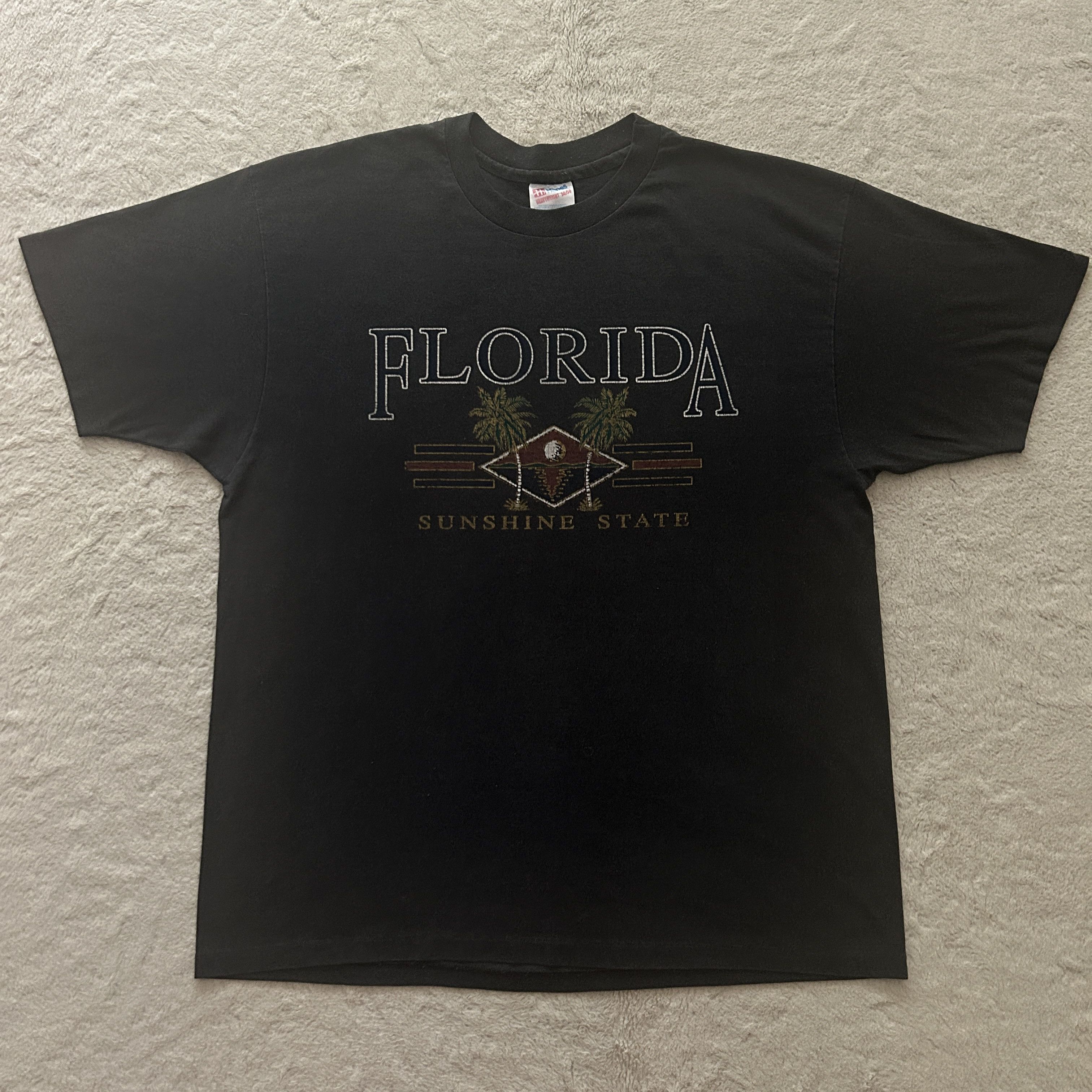 Vintage Vintage Florida Sunshine State 90's T-shirt Size US XL / EU 56 / 4 - 1 Thumbnail