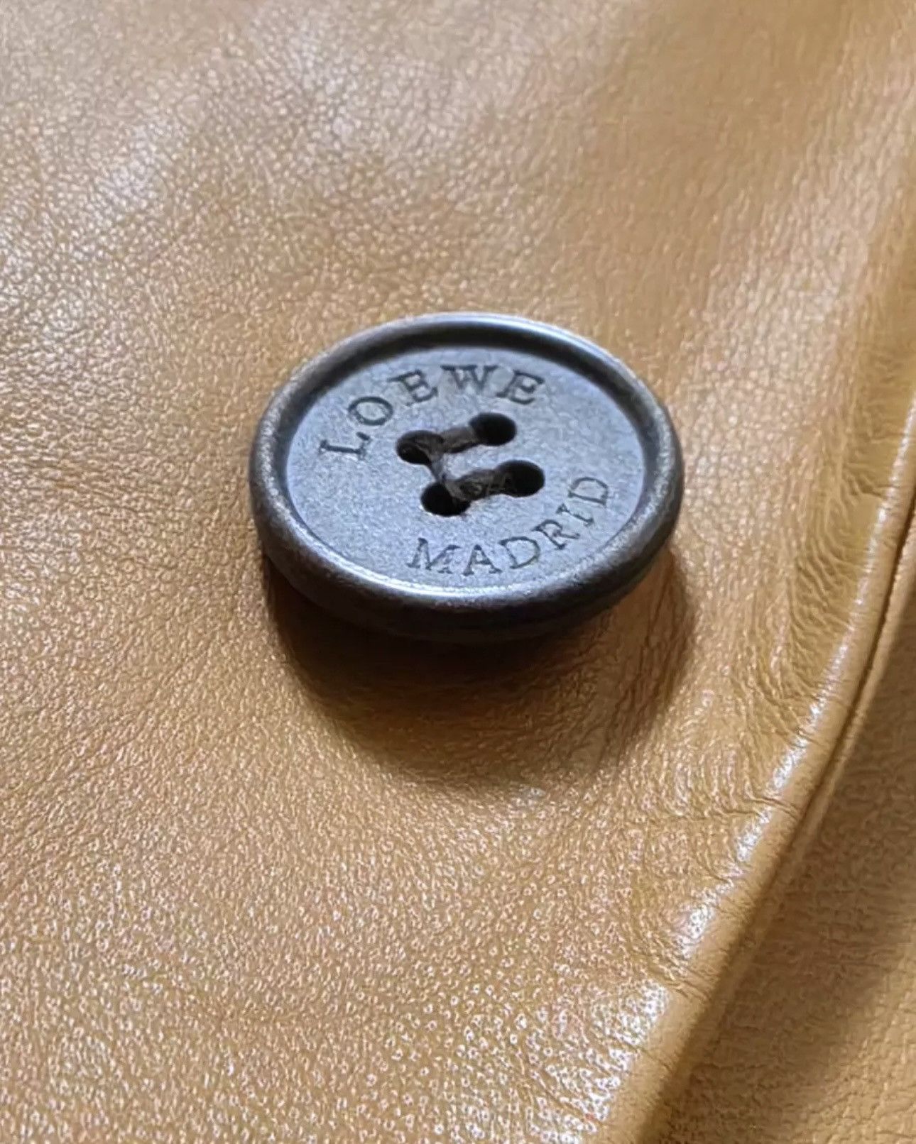 Loewe Loewe Vintage Brown Tan Superb Soft Leather Blazer Jacket 50 Size US M / EU 48-50 / 2 - 11 Thumbnail