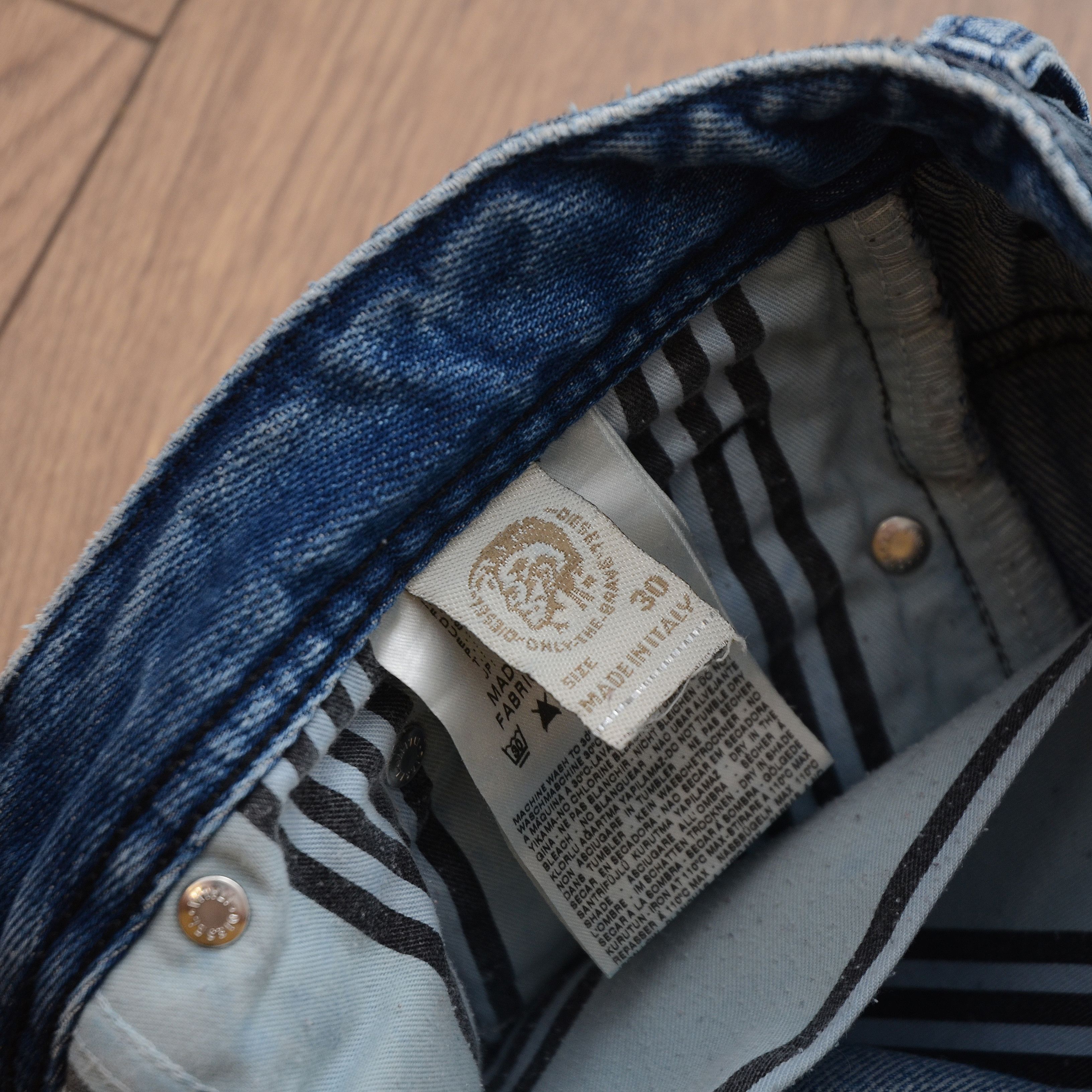 Diesel Diesel Reconstructed Reyhan Denim Pants Size 30 Size US 30 / EU 46 - 16 Thumbnail