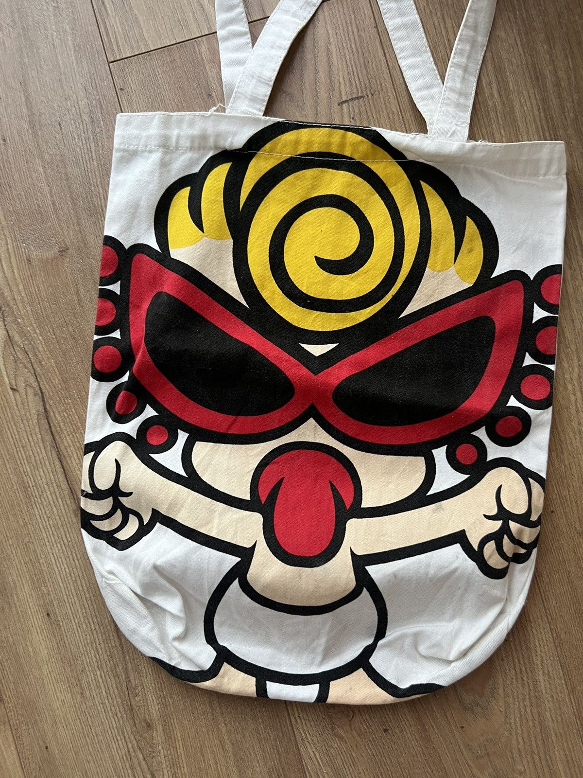 Hysteric Glamour HYSTERIC GLAMOUR MINI MOST AWESOME SMILE SHOPPER TOTE BAG Size ONE SIZE - 4 Thumbnail