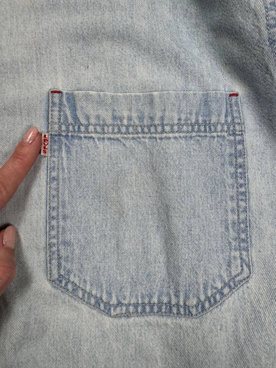 Levi's Vintage Levi’s Denim Shirt Jeans y2k 00s Size US M / EU 48-50 / 2 - 4 Thumbnail