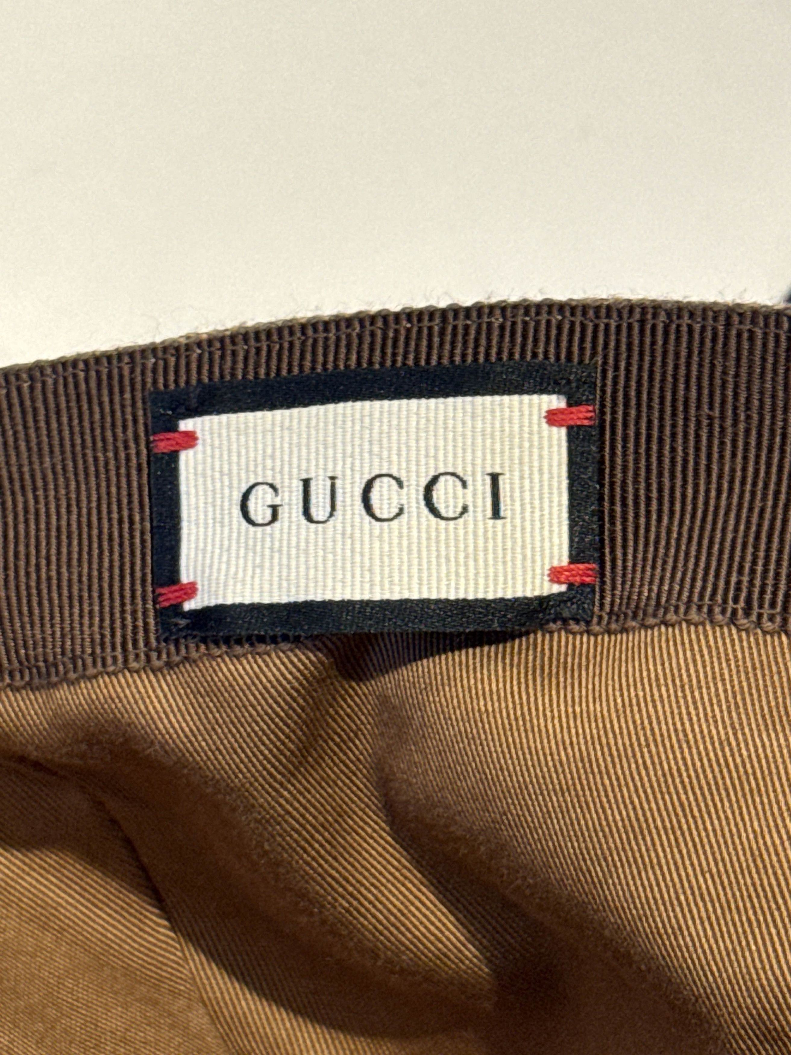 Gucci Gucci Cap - Linen beige/brown | Size L Size ONE SIZE - 7 Thumbnail
