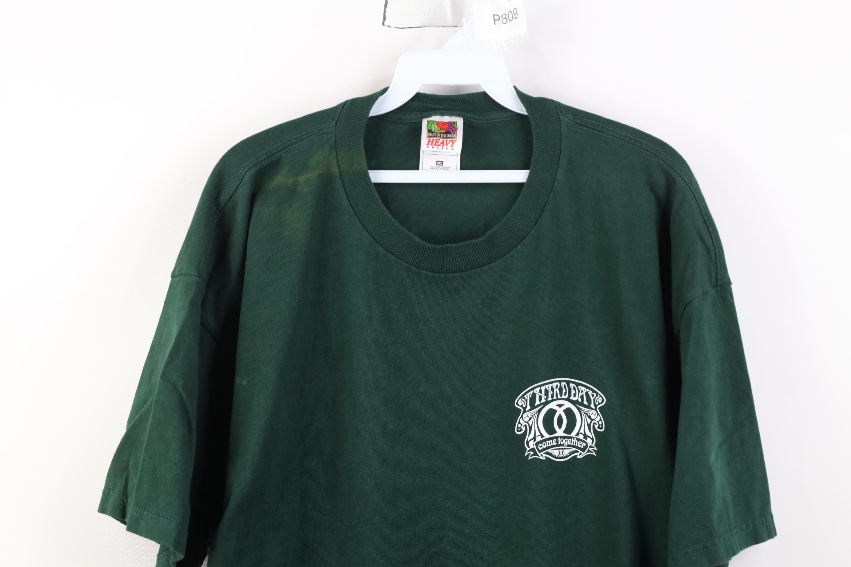 Vintage Vintage Y2K 2003 Crew Come Together Third Day Band T-Shirt Size US XXL / EU 58 / 5 - 2 Thumbnail