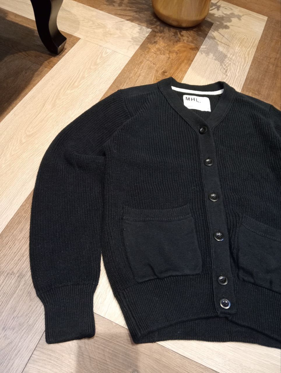 Margaret Howell MARGARET HOWELL BLACK KNITTED SWEATER Size M / US 6-8 / IT 42-44 - 4 Thumbnail