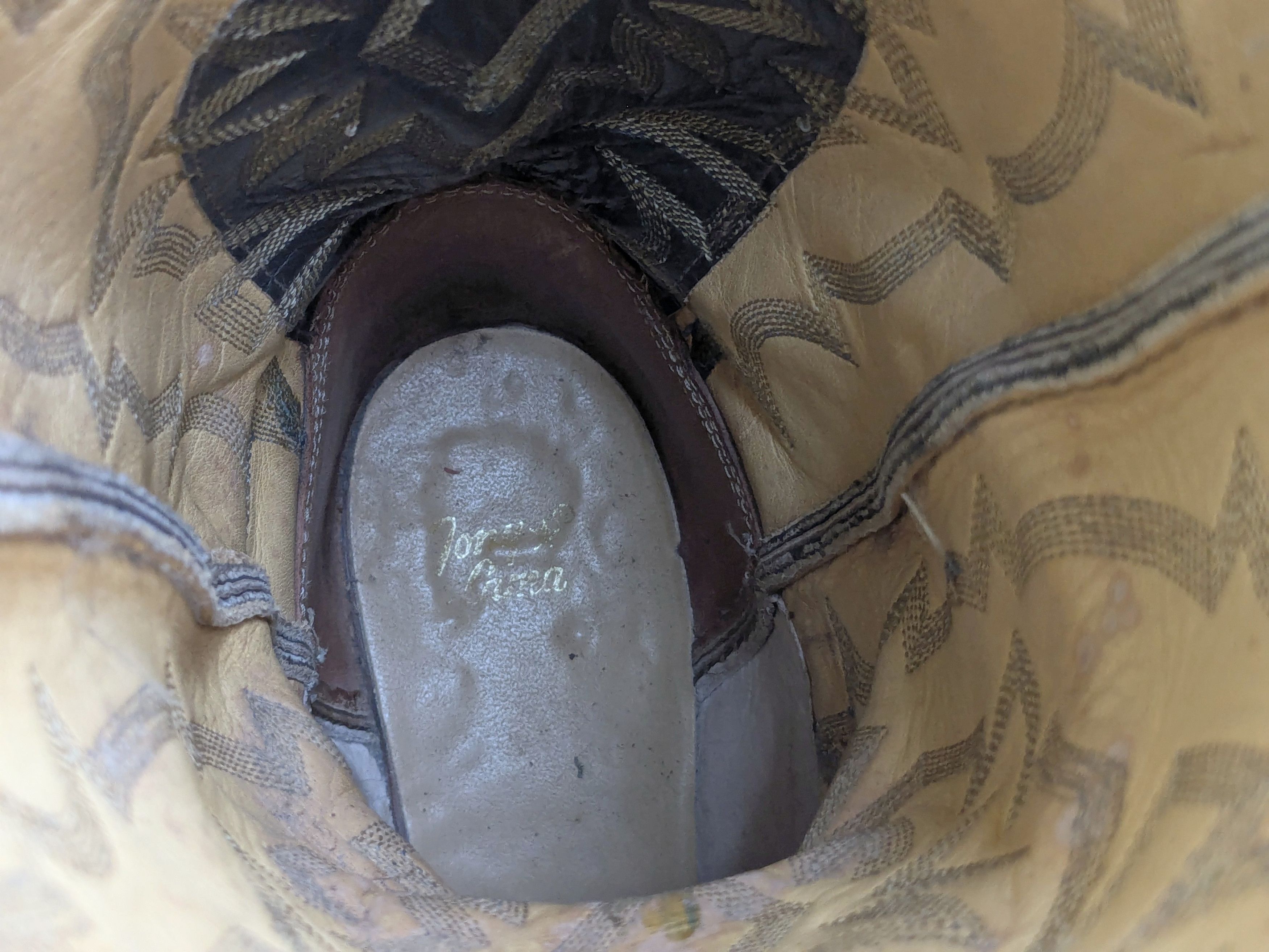 Other Tony Lama Cowboy Boots Lizard Green 9.5 D Leather Gray Size US 9.5 / EU 42-43 - 13 Thumbnail