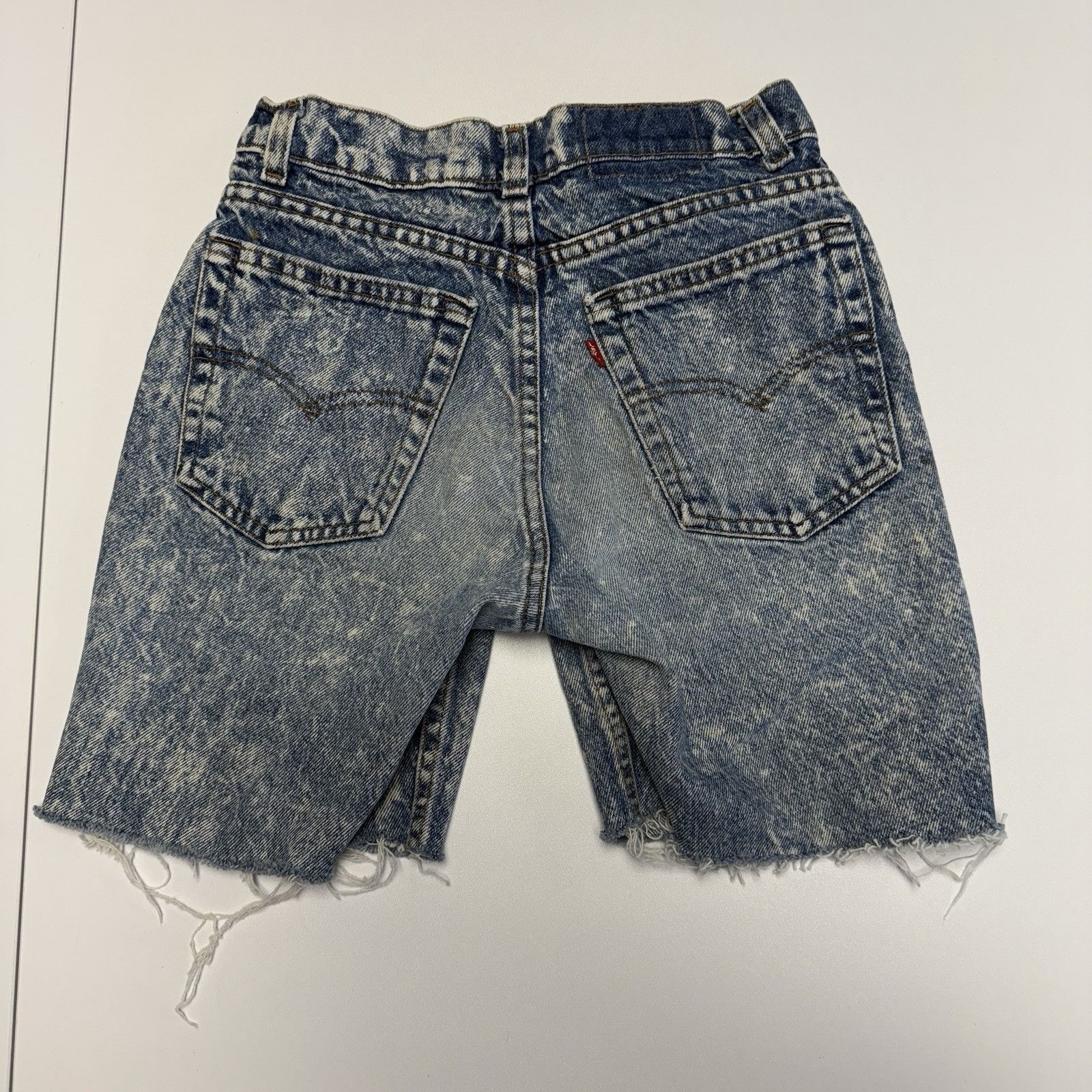 Levi's × Vintage Vintage Levis Denim Cut Off Acid Wash Shorts Womens 28x6 Size 25" / US 0 / IT 36 - 2 Thumbnail