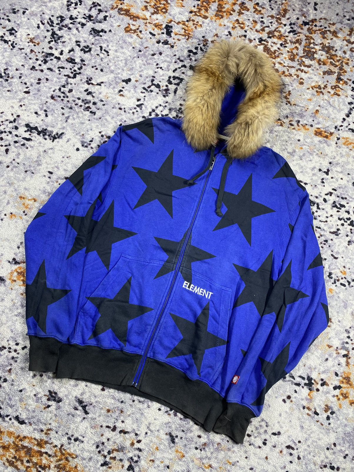 Japanese Brand Element Zip Fur Star Hoodie ifsixwasnine lgb style Size US L / EU 52-54 / 3 - 2 Thumbnail
