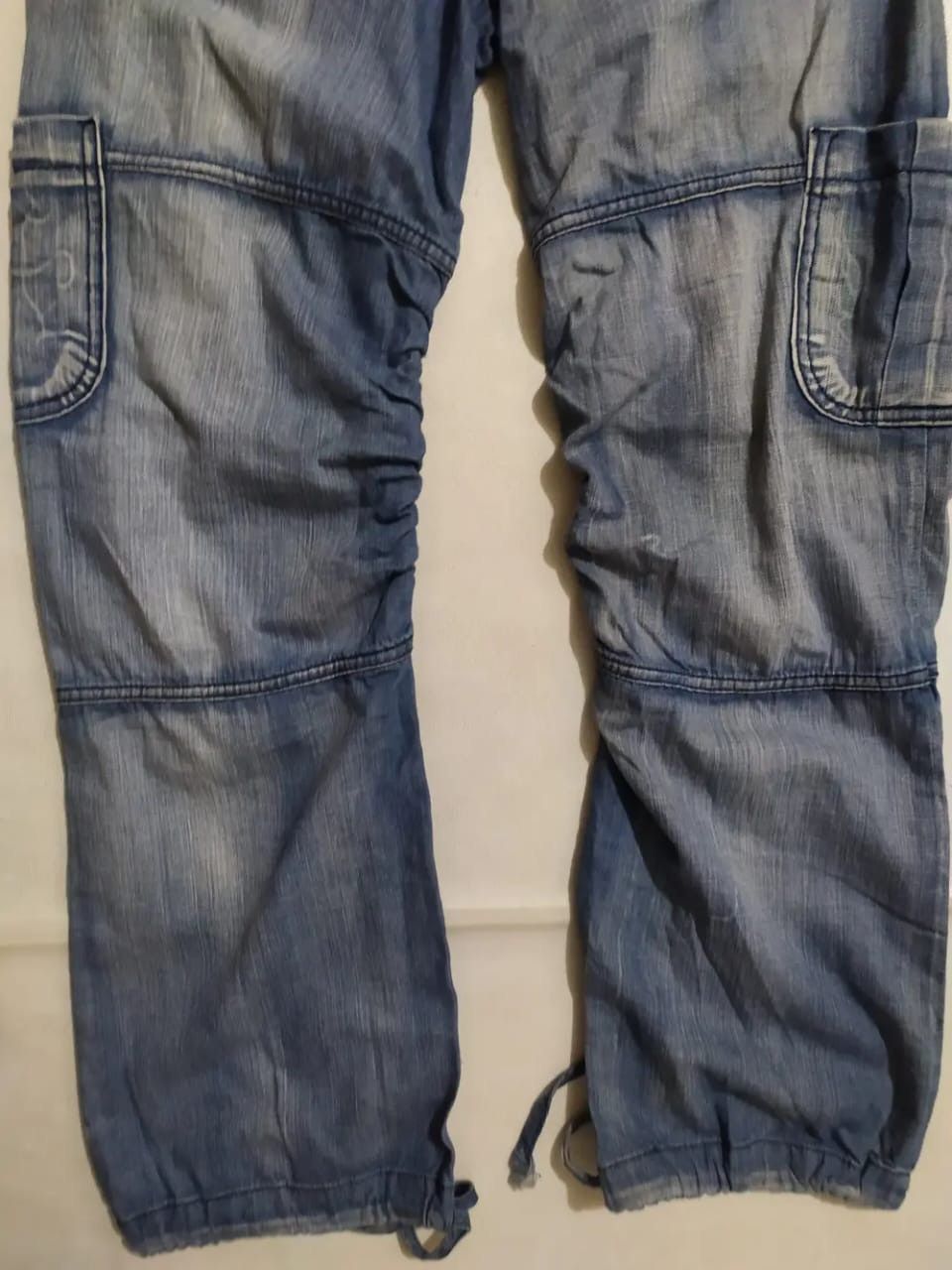 Other Born74 & Friends Pants Wrinkles Knee Design Size 29" - 9 Thumbnail