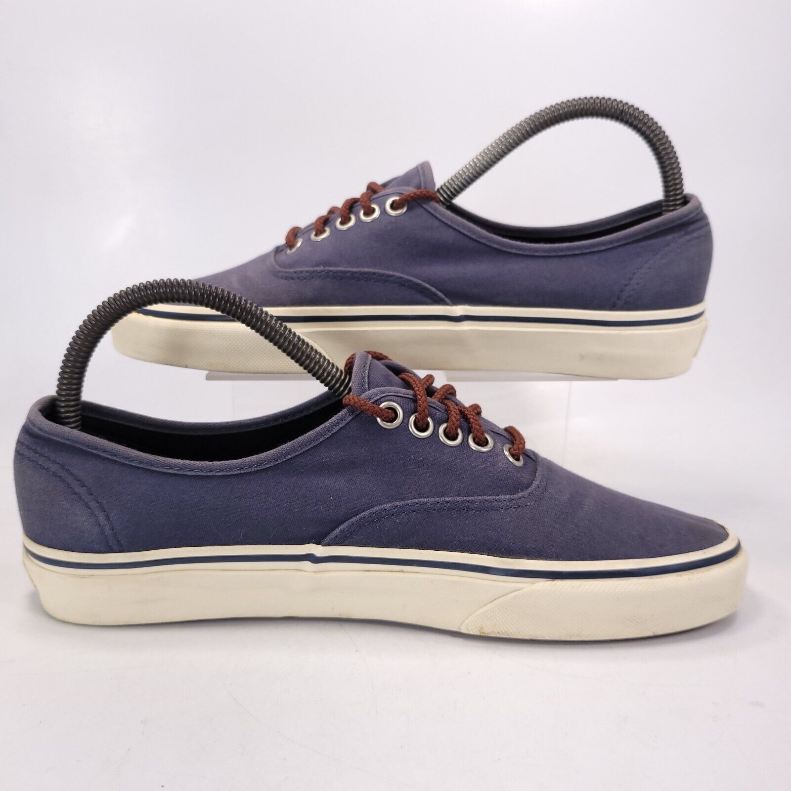 Vans Vans Off The Wall Sneaker Shoe Mens Size 8 TC9R Blue White Size US 8 / EU 41 - 6 Thumbnail