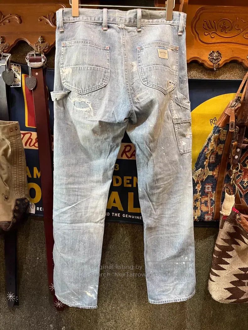 RRL Ralph Lauren RRL Ralph Lauren Out-of-print vintage workwear jeans Size US 32 / EU 48 - 2 Thumbnail