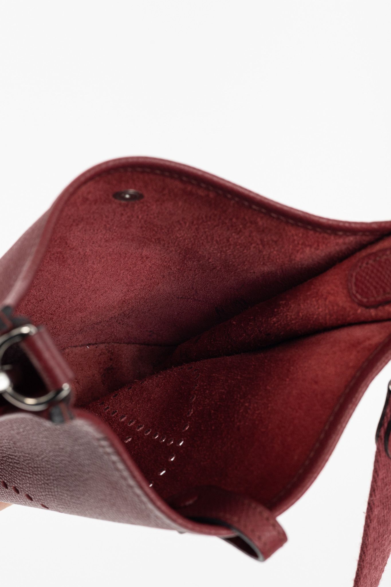 Hermes Hermes Evelyne TPM Taurillon Clemence Leather Shoulder Bag Size ONE SIZE - 14 Thumbnail