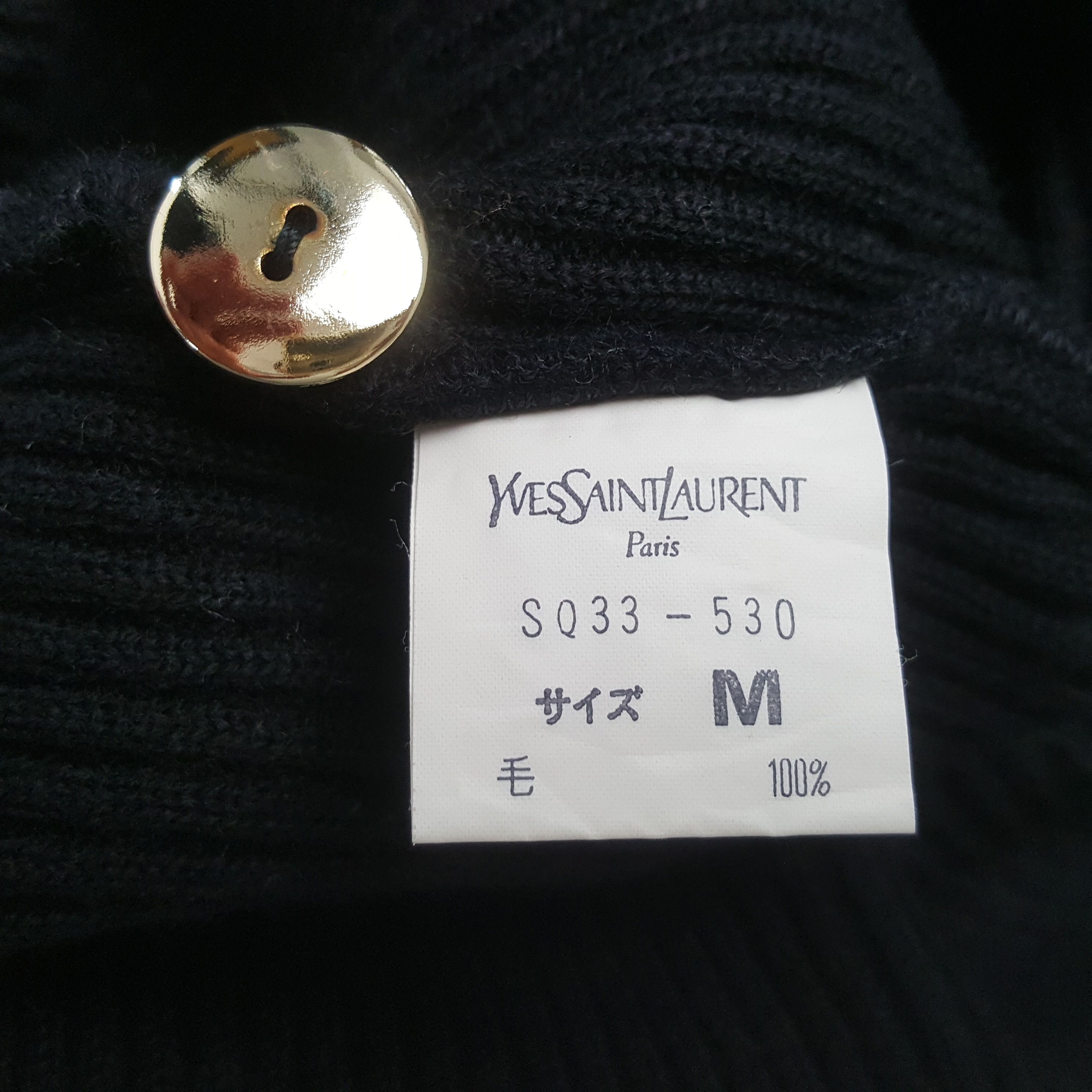 Yves Saint Laurent Vintage Yves Saint Laurent Fashion Brand Sweatshirt C322N15 Size XS / US 0-2 / IT 36-38 - 8 Thumbnail