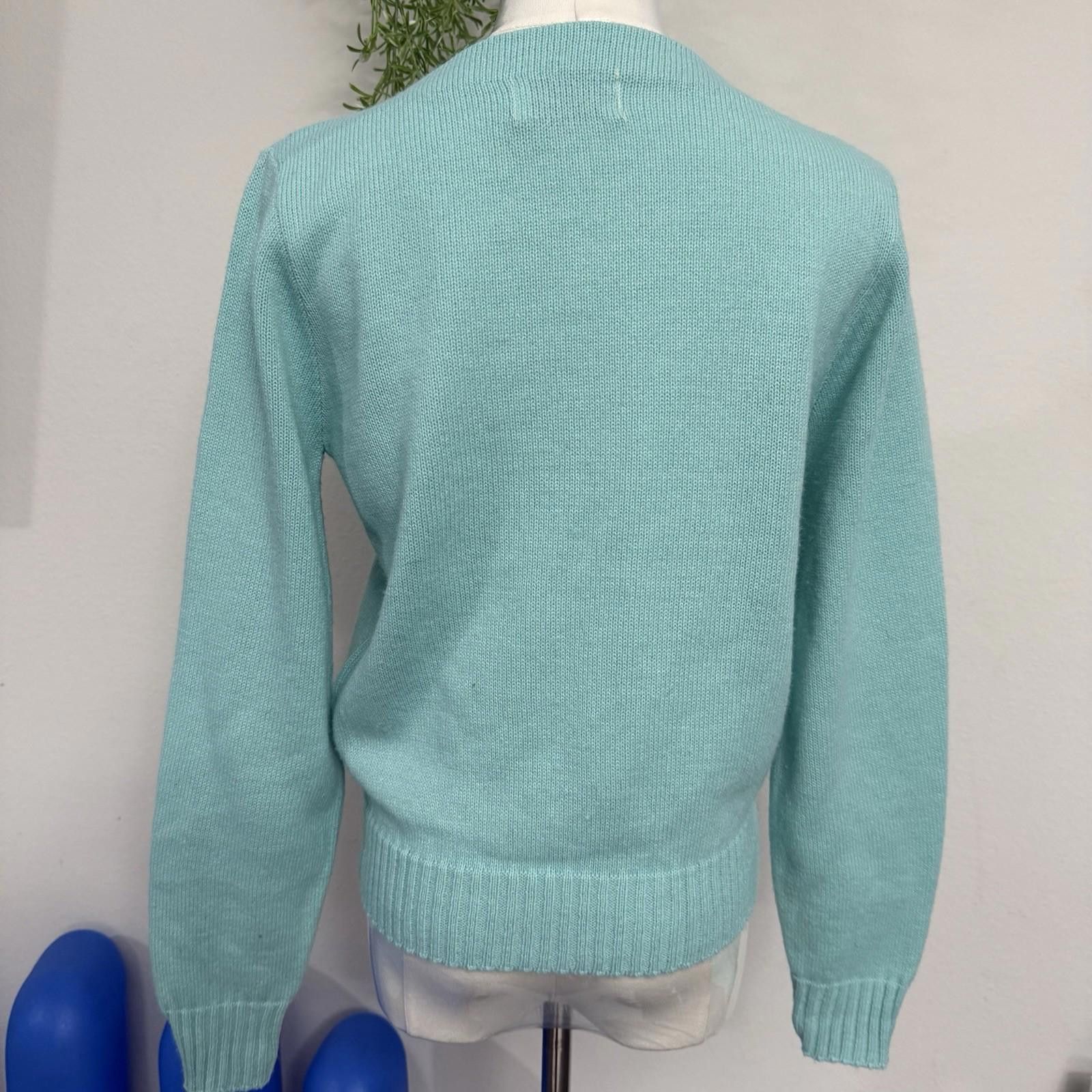 Lacoste Vintage 1970s Haymaker Lacoste Acrylic Pullover Sweater Size M / US 6-8 / IT 42-44 - 3 Thumbnail