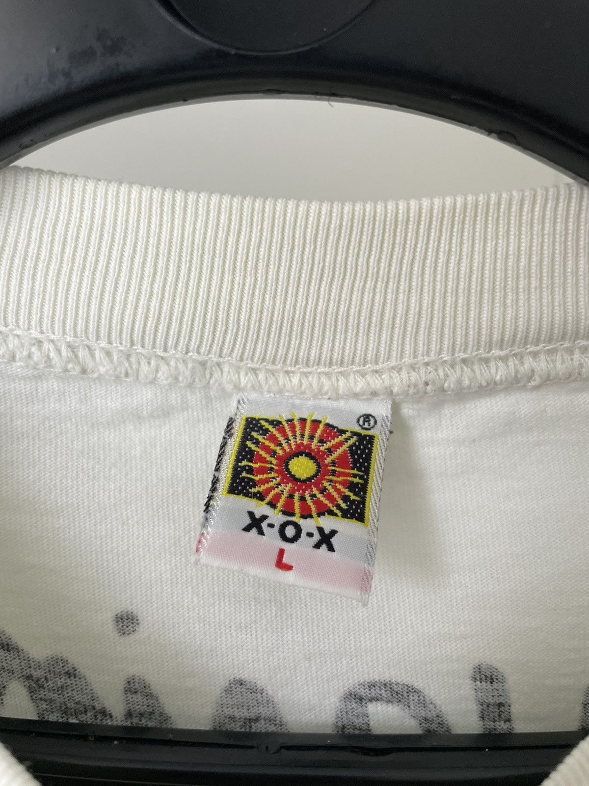 Keith Haring × Vintage Vintage Keith Haring 1991 T-Shirt Running Out Of Time Size US L / EU 52-54 / 3 - 9 Thumbnail