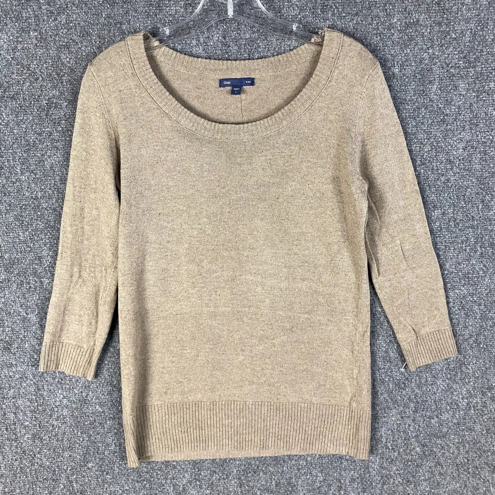 Gap Gap Blouse Women's Small 3/4 Sleeve Cotton Blend Knitted S Size S / US 4 / IT 40 - 1 Thumbnail
