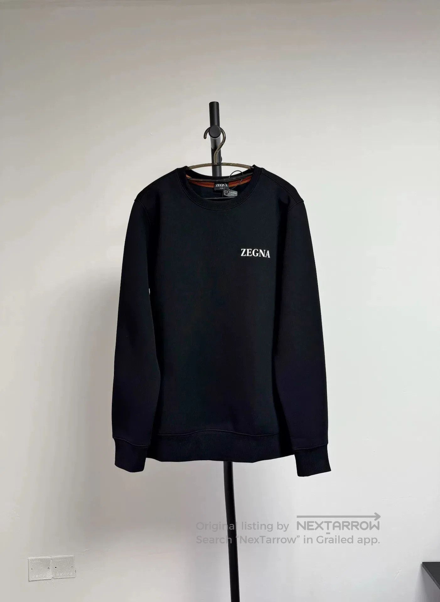 Ermenegildo Zegna Zegna Black Sweatshirt. Size US L / EU 52-54 / 3 - 1 Thumbnail