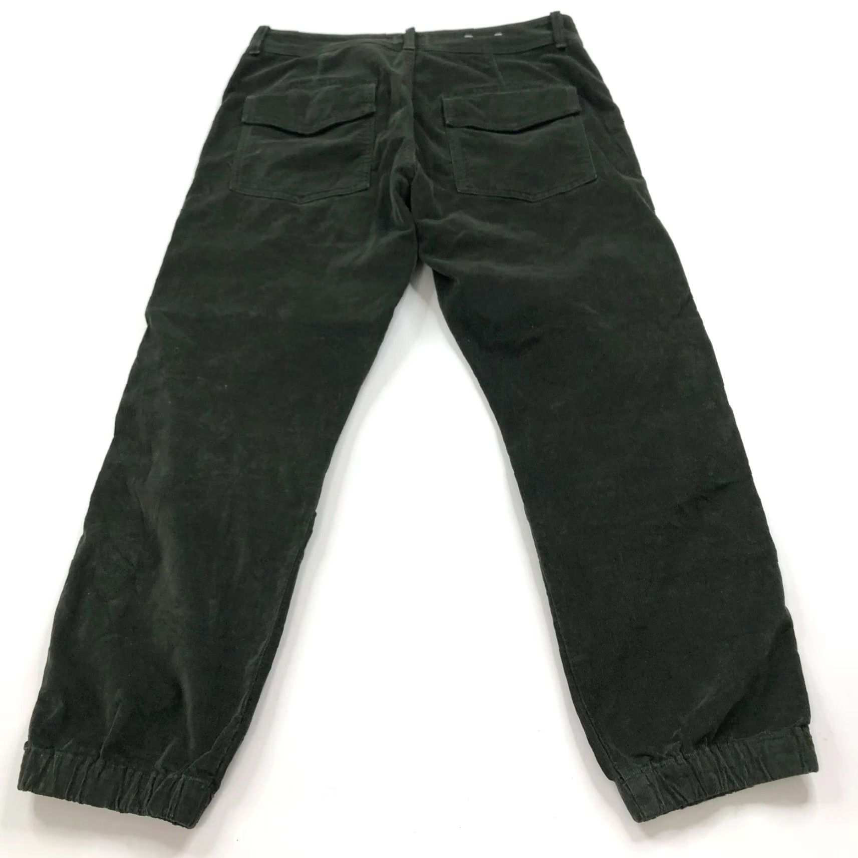 Citizens Of Humanity Citizens Of Humanity 27 (Fit 31W 25L) Mid Rise Corduroy Jogger Pants Green HRJ Size 27" / US 4 / IT 40 - 2 Thumbnail