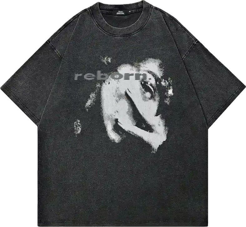 Japanese Brand Aesthetic Graphic Tshirt Size US XL / EU 56 / 4 - 1 Thumbnail