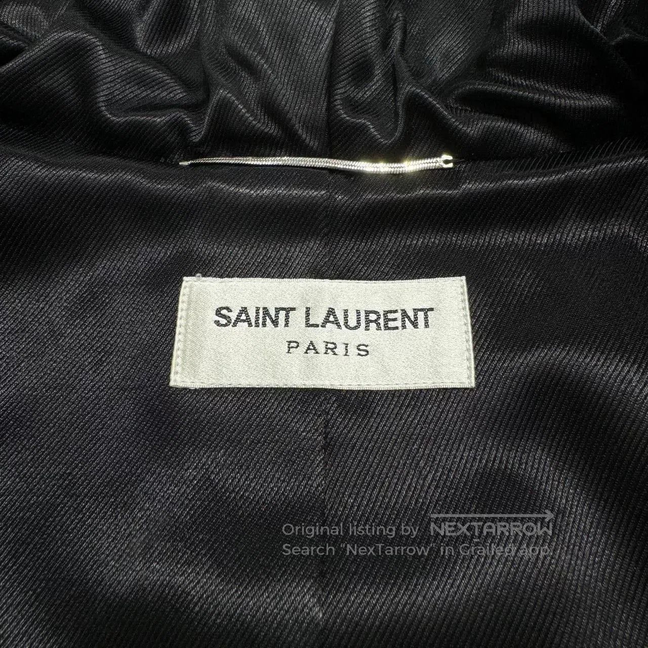 Saint Laurent Paris Saint Laurent Striped Hooded Jacket. Size US S / EU 44-46 / 1 - 4 Thumbnail