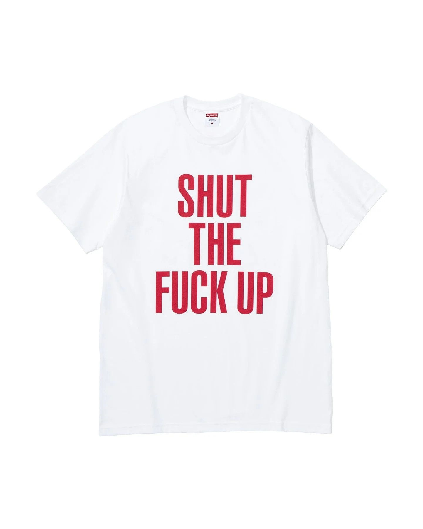 Number (N)ine Supreme x Number (N)ine Shut Up Tee Size US M / EU 48-50 / 2 - 1 Thumbnail