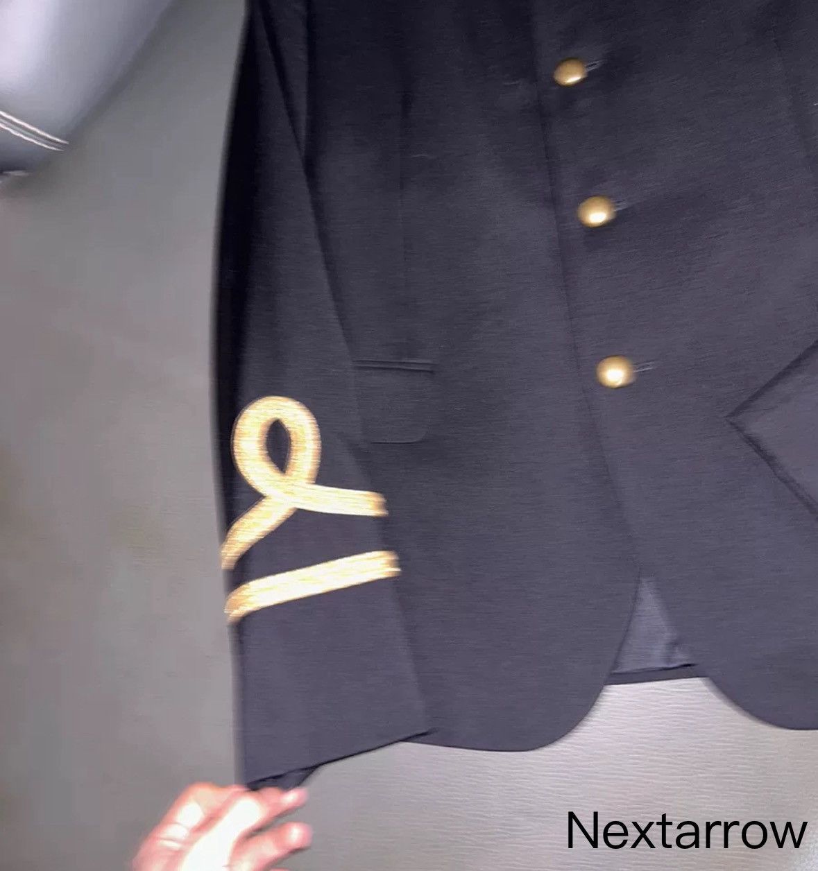 Saint Laurent Paris × Yves Saint Laurent Saint Laurent slp15SS gold wire palace Zhongshan suit Size US M / EU 48-50 / 2 - 2 Thumbnail