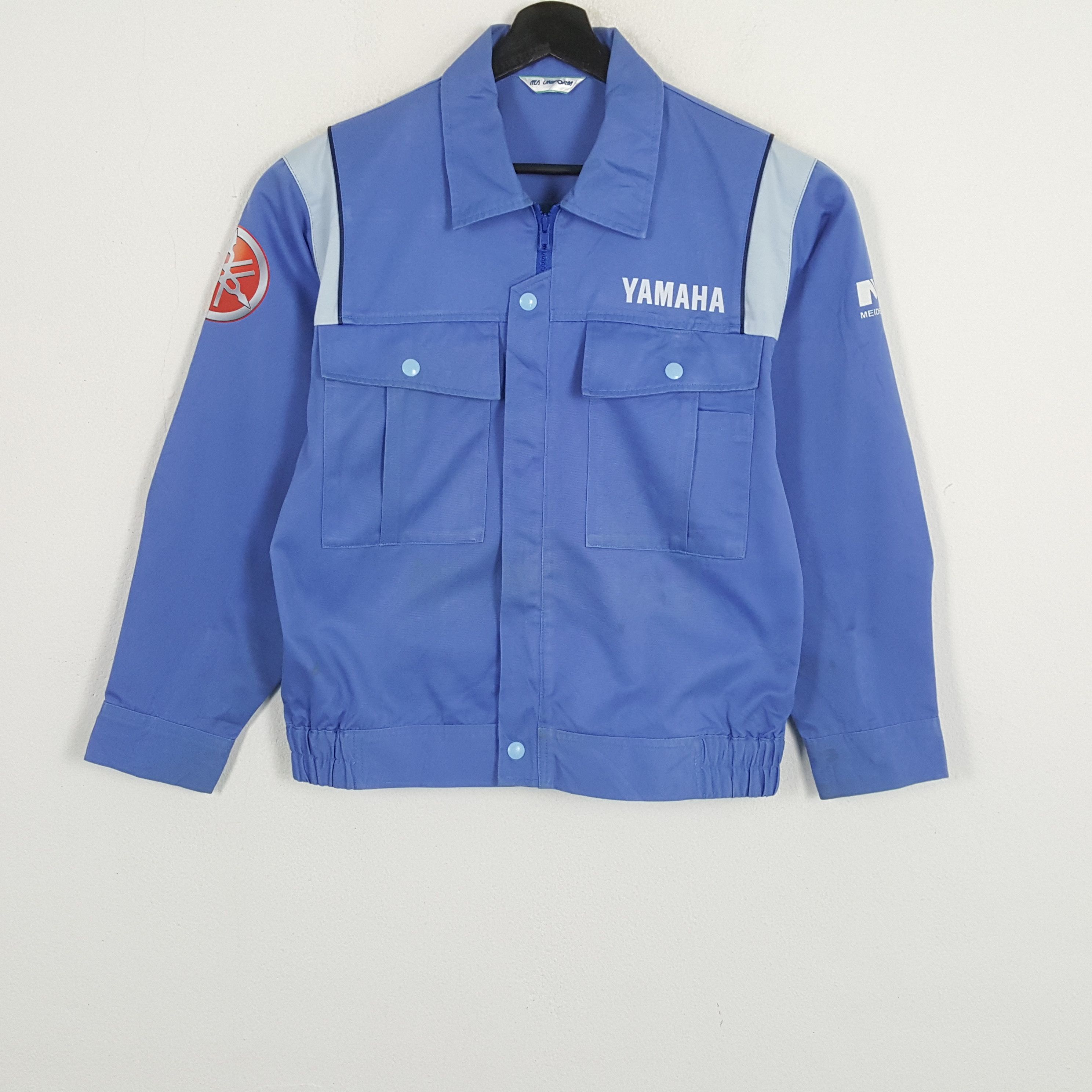 Japanese Brand × Vintage YAMAHA Japanese Brand Workwear Custom Art Jacket Size US M / EU 48-50 / 2 - 3 Thumbnail