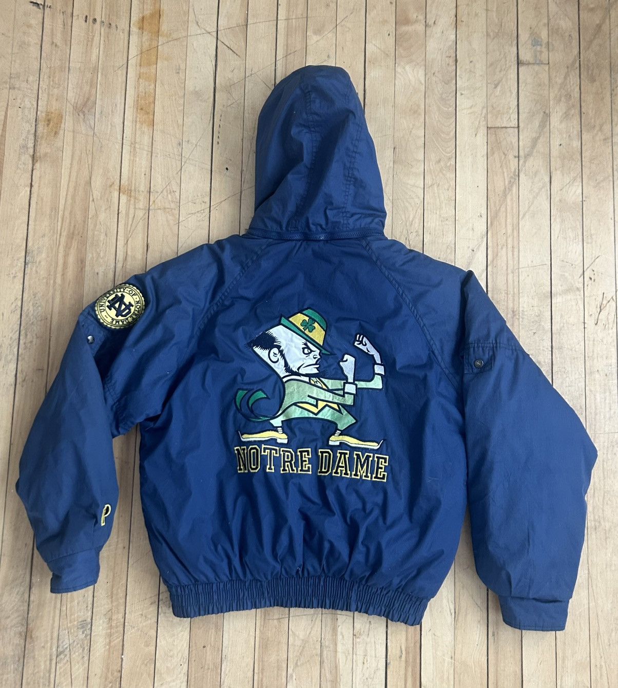 Pro Player Vintage University of Notre Dame Jacket Size US L / EU 52-54 / 3 - 2 Thumbnail