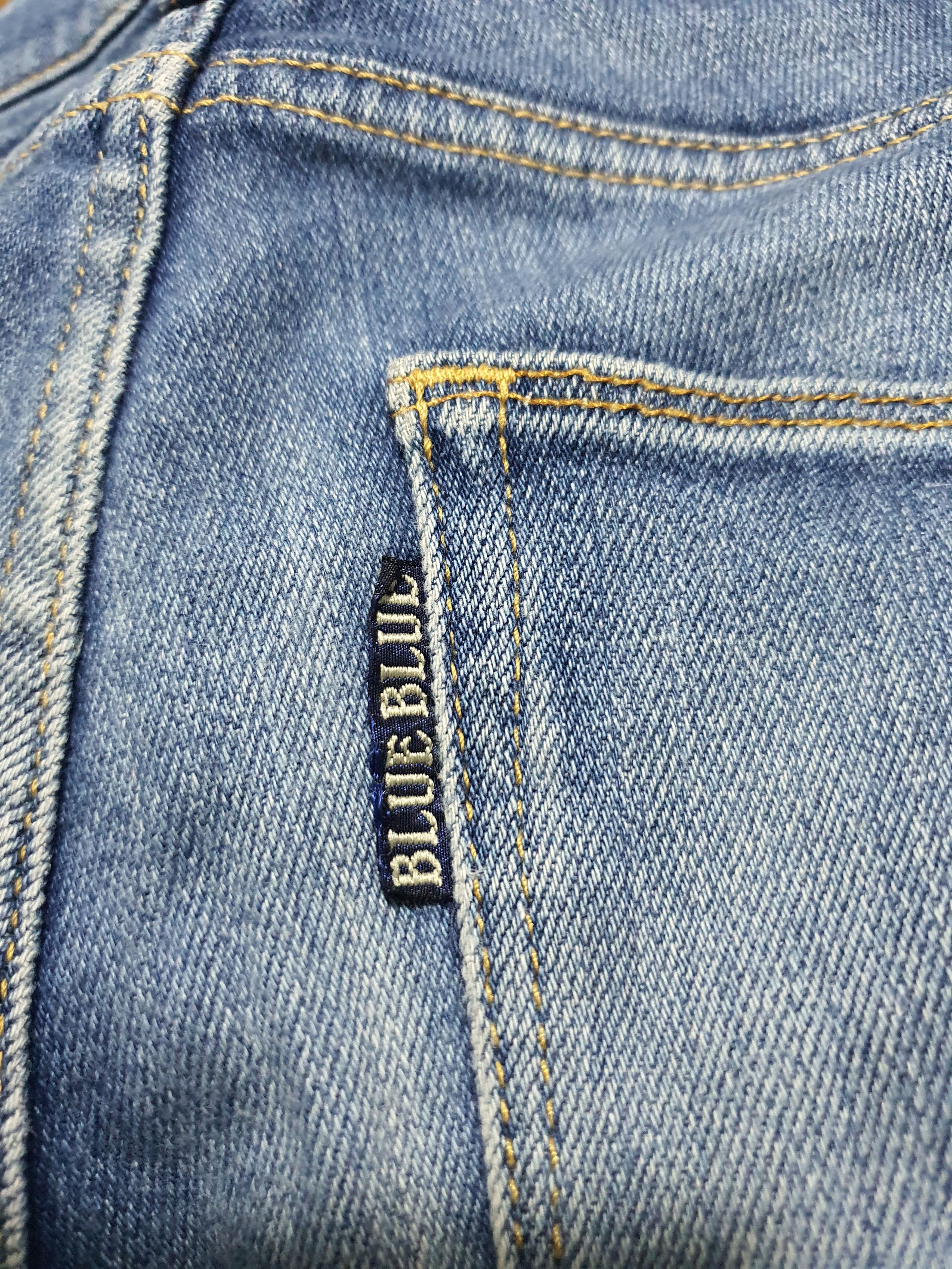 Blue Blue Japan × Japanese Brand BLUE BLUE 28”/39” STRETCHABLE GIRL JEANS Size 28" / US 6 / IT 42 - 6 Thumbnail