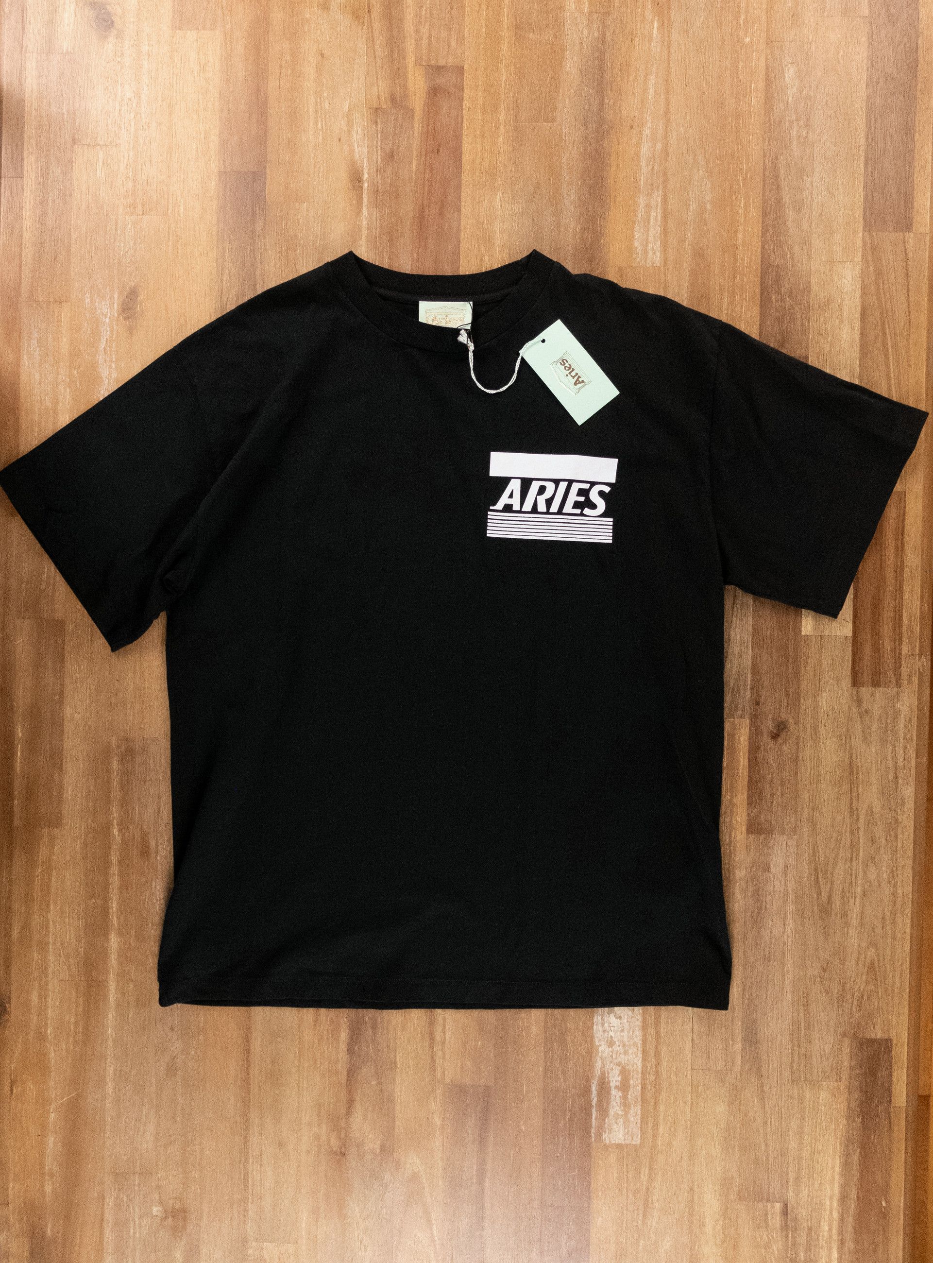 Aries ARIES black credit card logo print t-shirt Medium q Size US M / EU 48-50 / 2 - 4 Thumbnail
