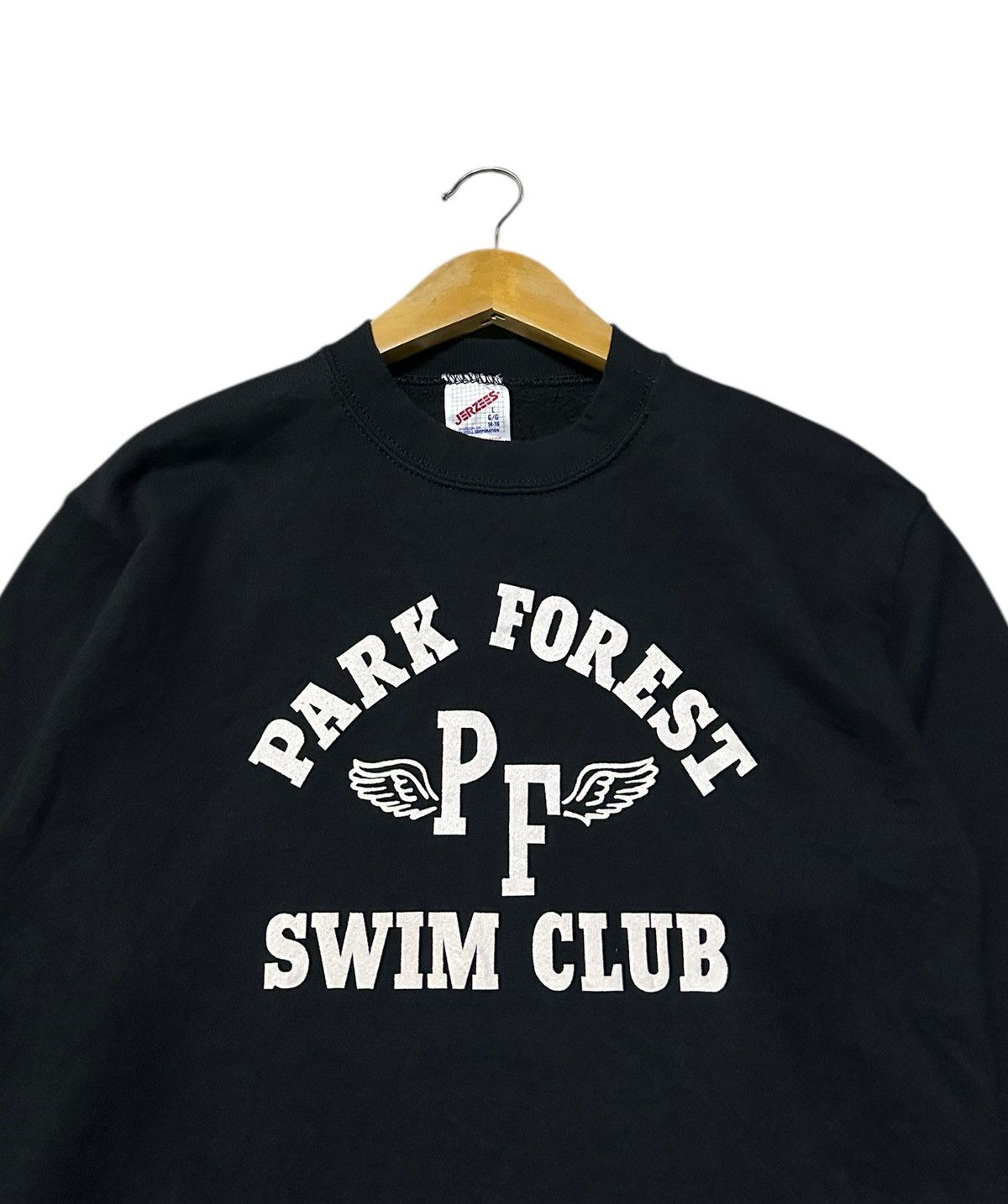 Vintage Vintage 90s Park forest swim club pullover sweatshirt Size US XS / EU 42 / 0 - 2 Thumbnail