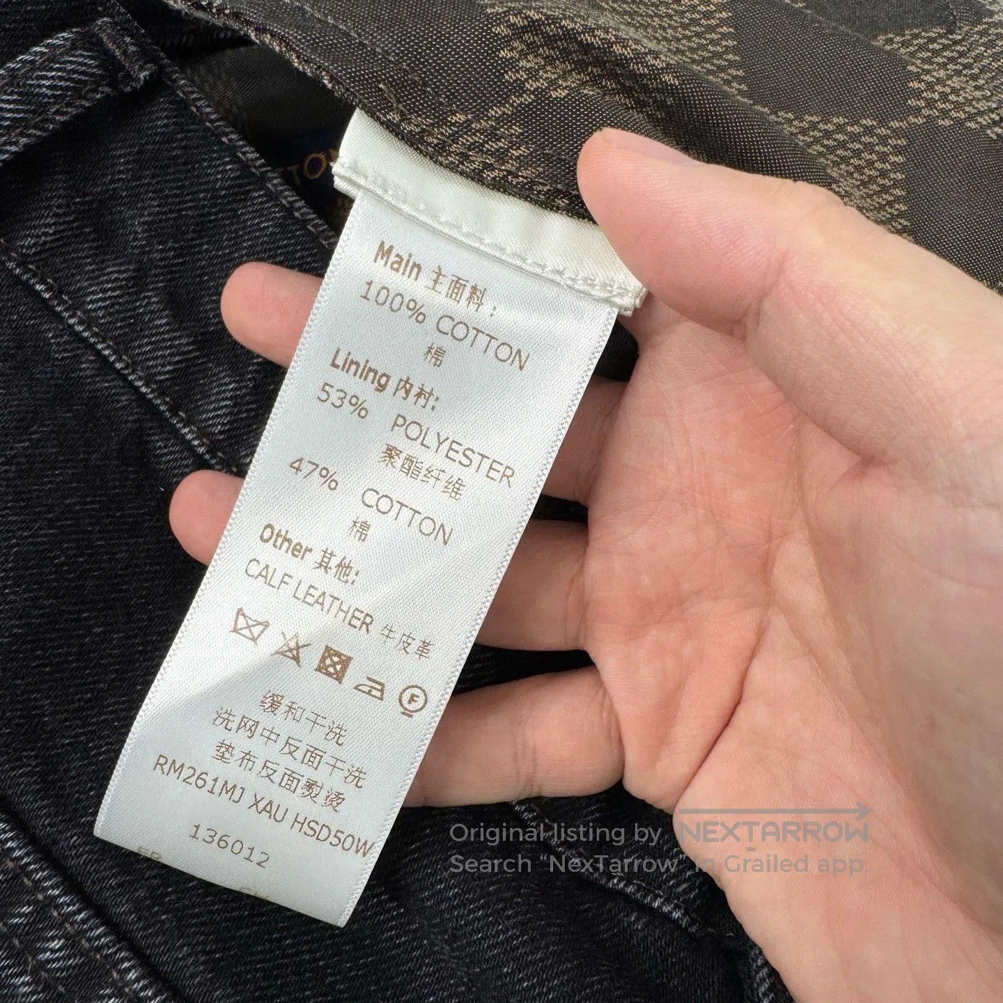 Louis Vuitton Louis Vuitton 2026 Pearl Button Jeans. Size 28" / US 6 / IT 42 - 8 Thumbnail