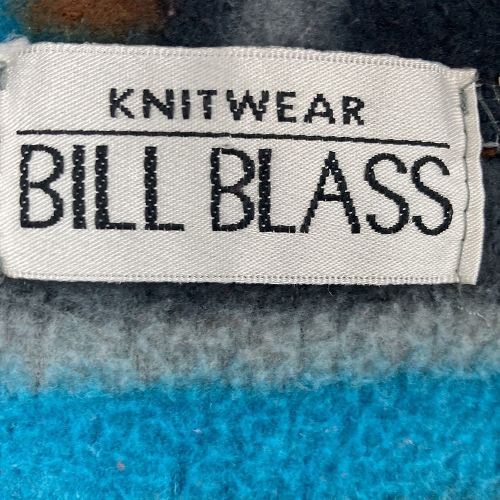 Vintage Vintage Bill Blass Knit Wear Aztec fleece western size M Size US M / EU 48-50 / 2 - 6 Thumbnail