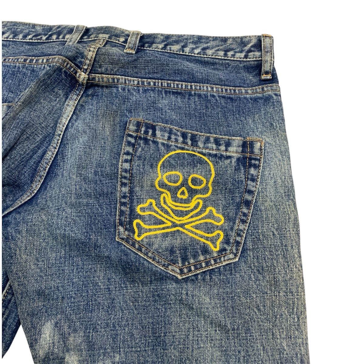 Japanese Brand RNA Japan Ripped Distressed Punk Style Jeans | W33x33 Size US 33 - 11 Thumbnail