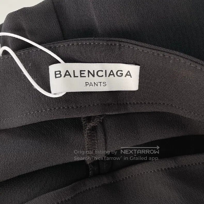 Balenciaga Balenciaga Black Casual Pants Size US 38 / EU 54 - 6 Thumbnail