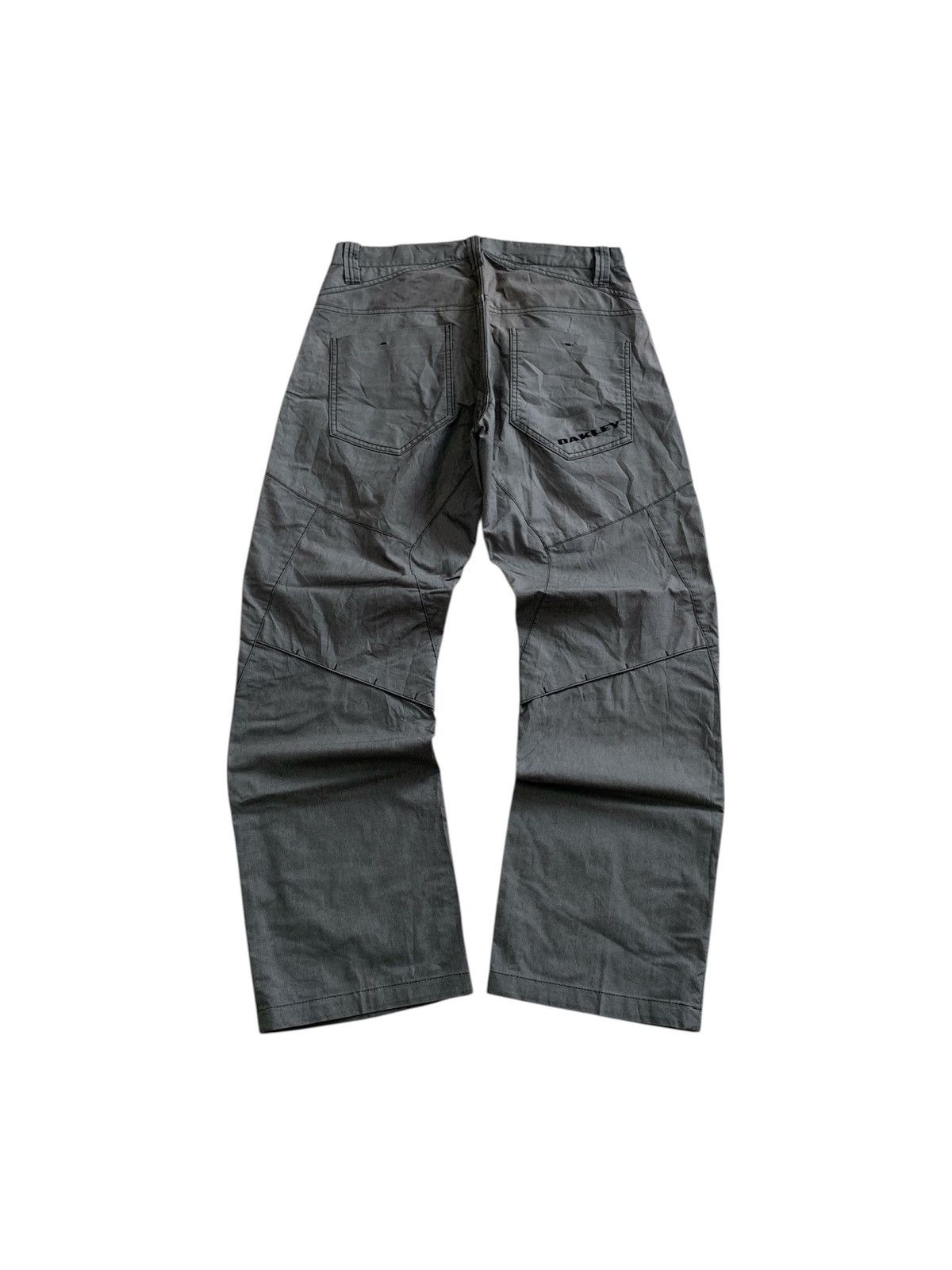 Oakley Vintage 00s Oakley Skull Faded Twisted Pants Size US 32 / EU 48 - 1 Thumbnail