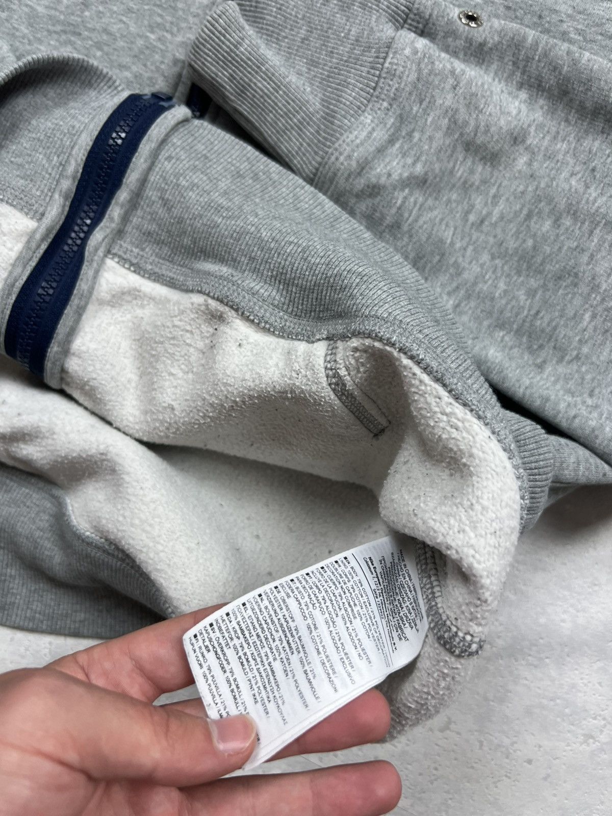 Nike 00s Nike Retro Logo Vintage Y2K Oversized Zip Hoodie Size US L / EU 52-54 / 3 - 8 Thumbnail