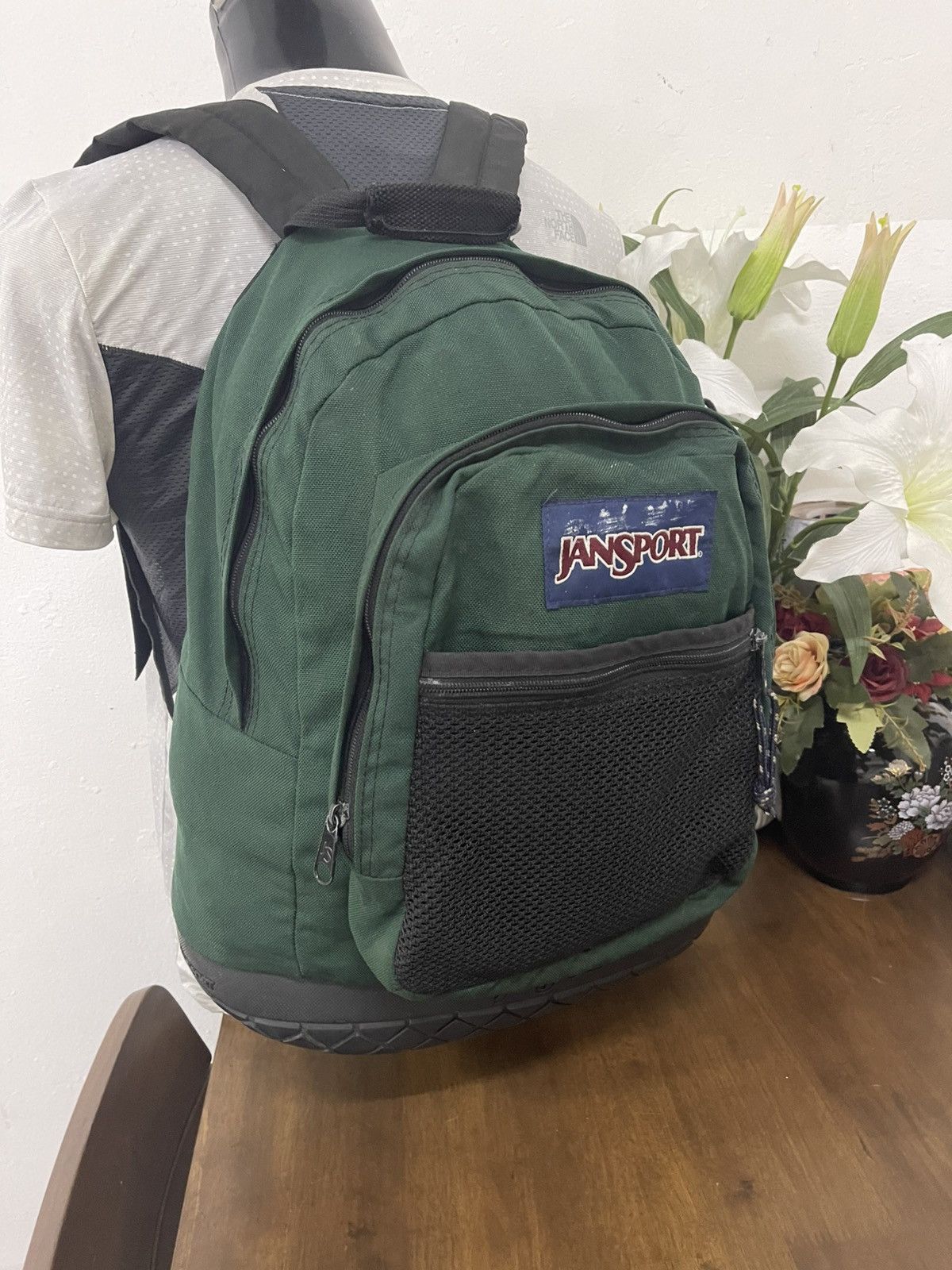 Jansport Last drop⚡️90s Jansport Rubber Base Bagpack Size ONE SIZE - 13 Thumbnail
