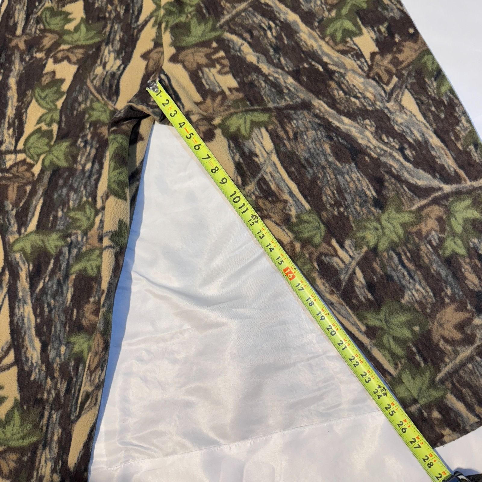 Other Vintage Trebark Camo Fleece Pajama Hunting Pants 3XL Size US 42 / EU 58 - 3 Thumbnail