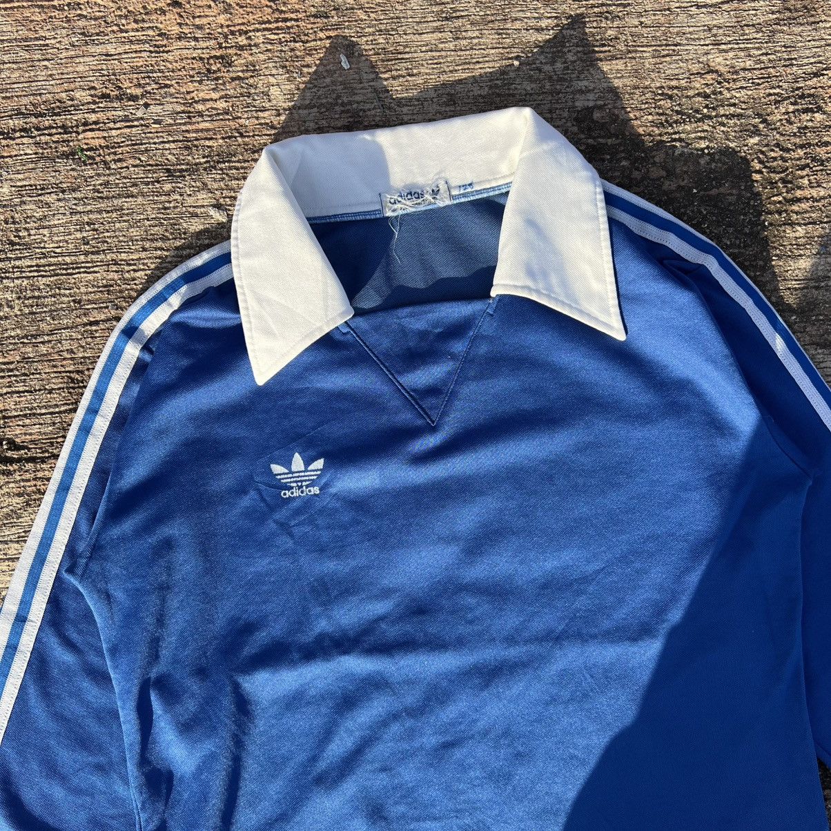 Adidas × Vintage Vintage Adidas Shape collar Long TShirt Size US M / EU 48-50 / 2 - 2 Thumbnail