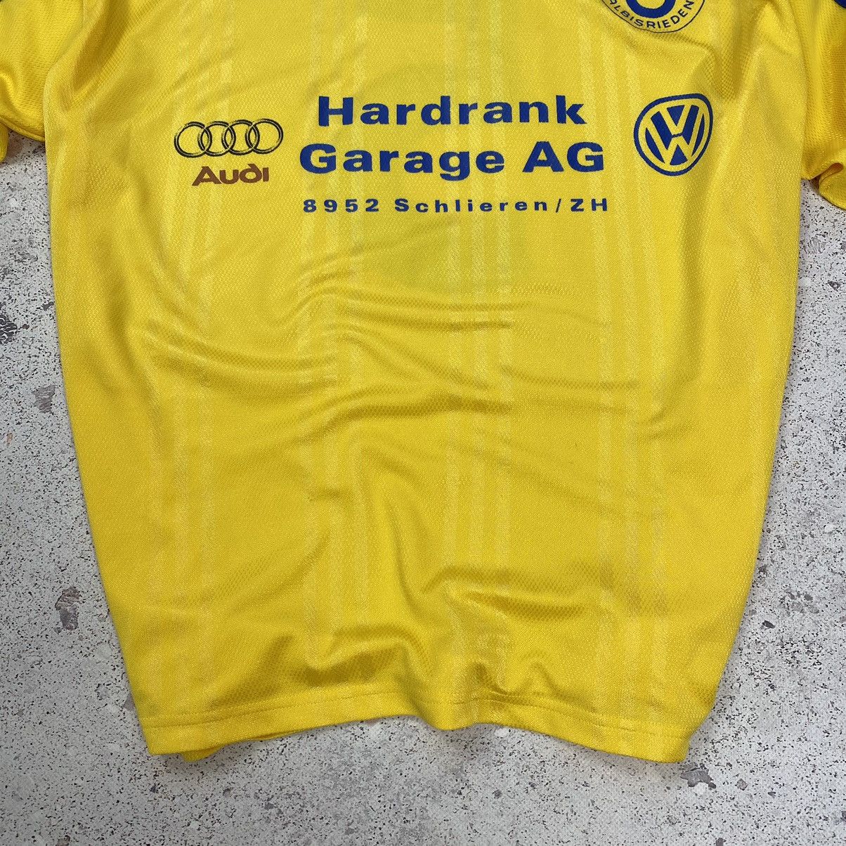 Men's football shirt Adidas vintage 1999 blue yellow Size XL