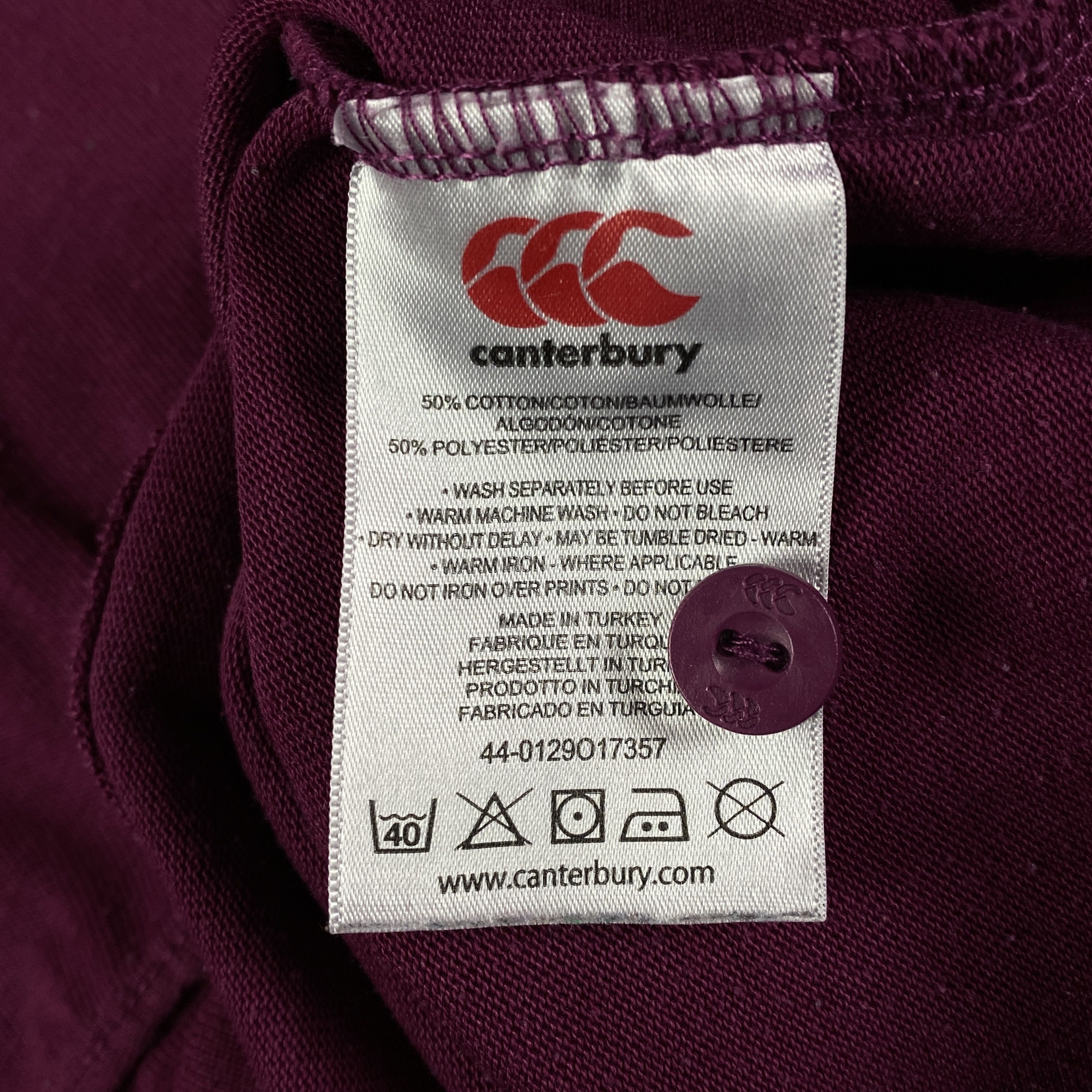 Canterbury of New Zealand × Vintage Mens Rugby Sweatshirt England Canterbury Vintage Size S Size US S / EU 44-46 / 1 - 6 Thumbnail