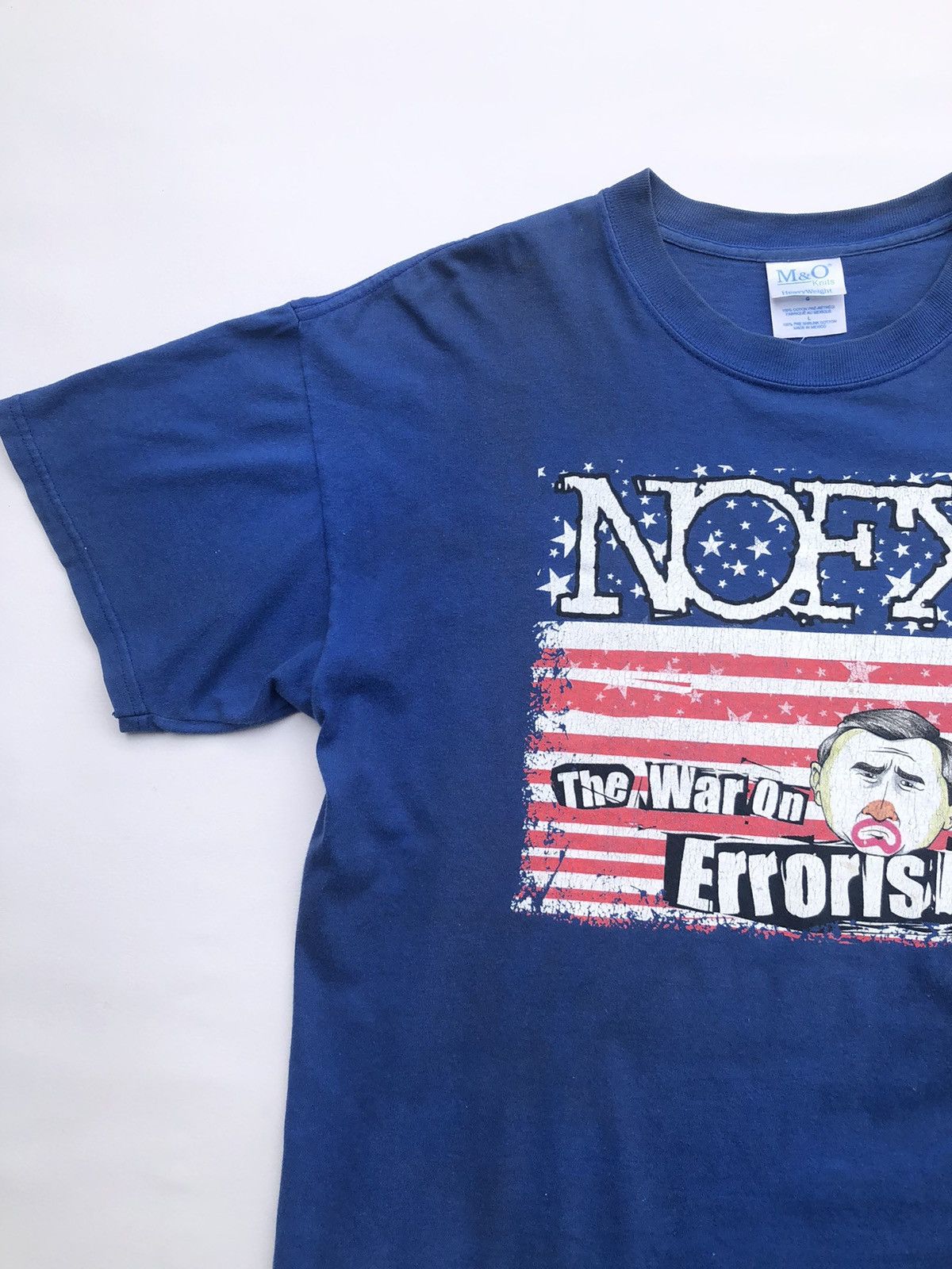 Band Tees × Vintage Vintage NOFX The War On Errorism Punk Rock Band Tee Shirt Size US L / EU 52-54 / 3 - 4 Thumbnail