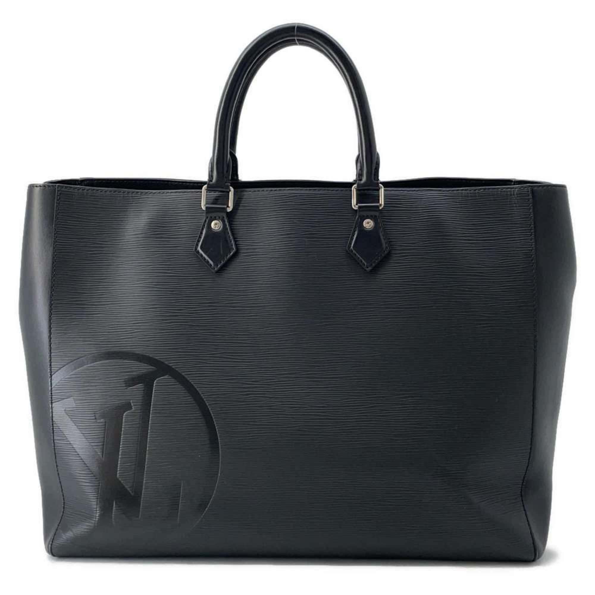 Louis Vuitton Tote Bag Epi Grand Sac M55185 Louis Vuitton Black, Women's