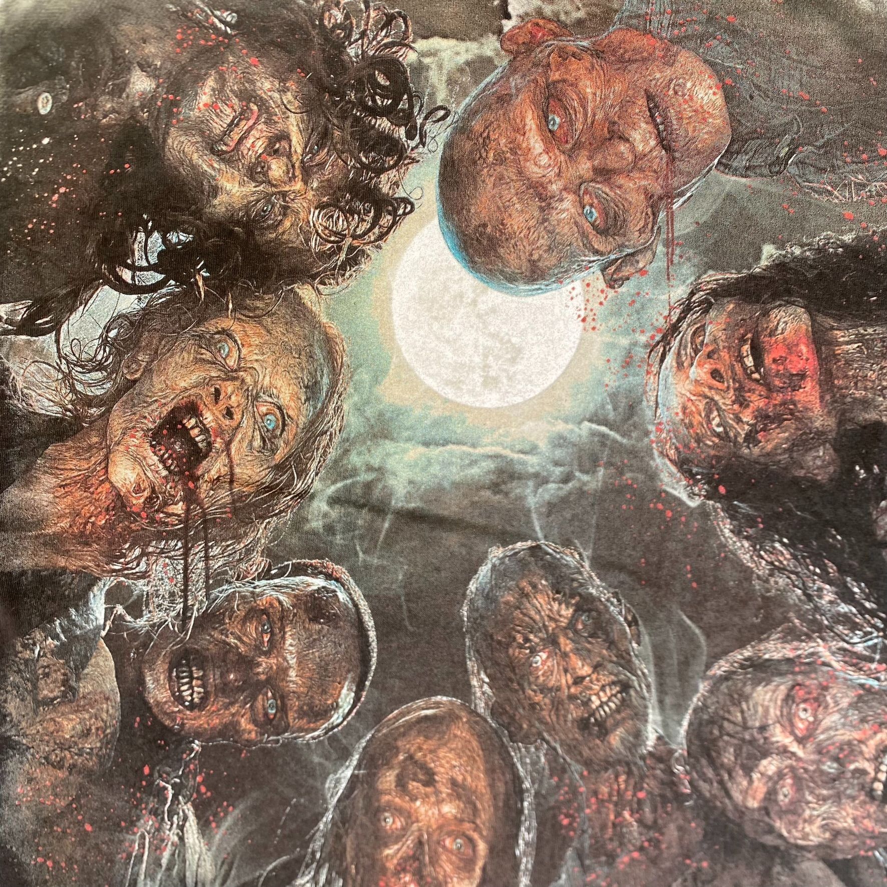 Delta Vintage Y2K Walking Dead Shirt Zombie TV AOP All Over Tee Size US L / EU 52-54 / 3 - 3 Thumbnail