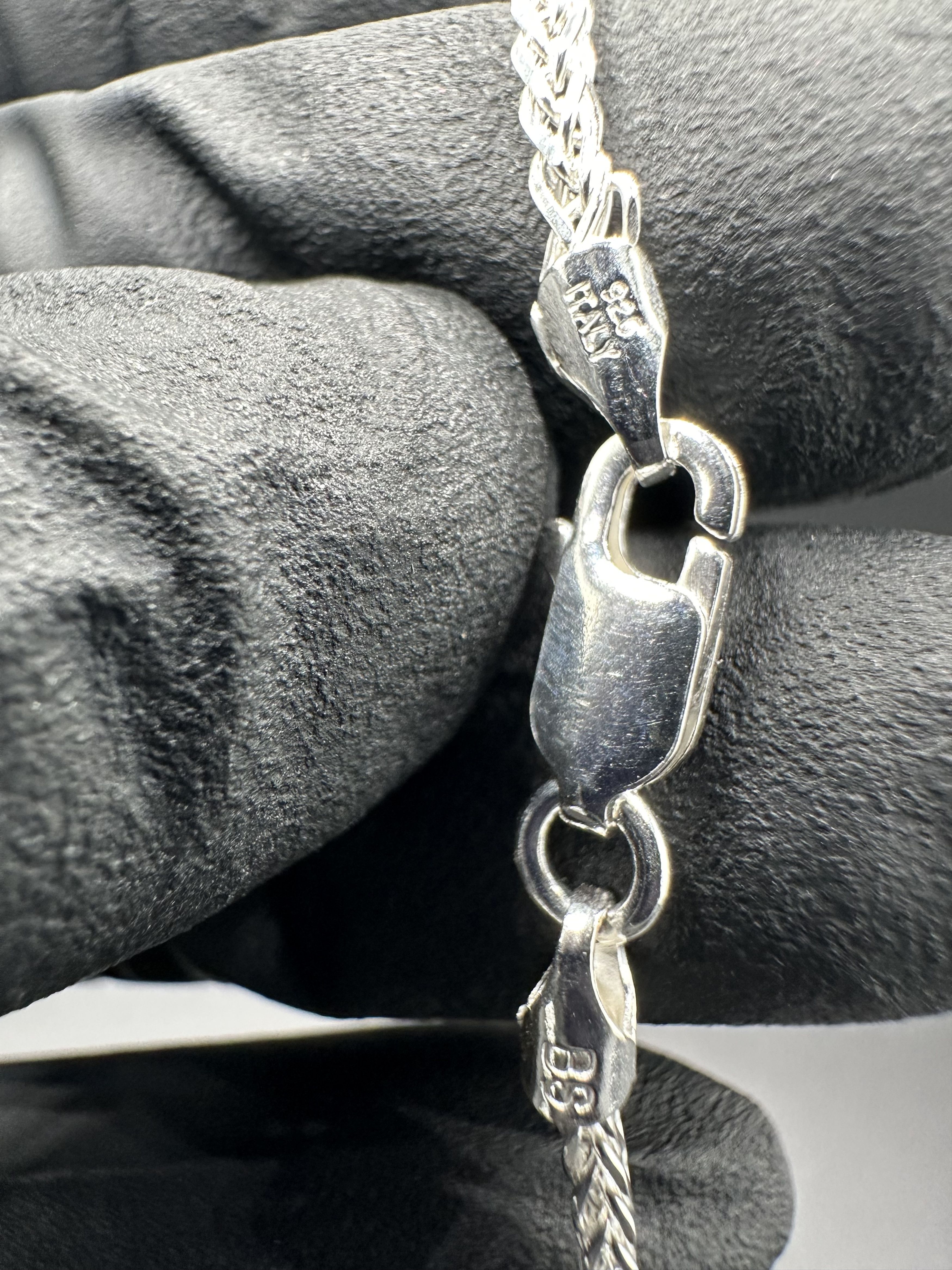 Jewelry STERLING SILVER 925 FRANCO BRACELET Size ONE SIZE - 5 Thumbnail