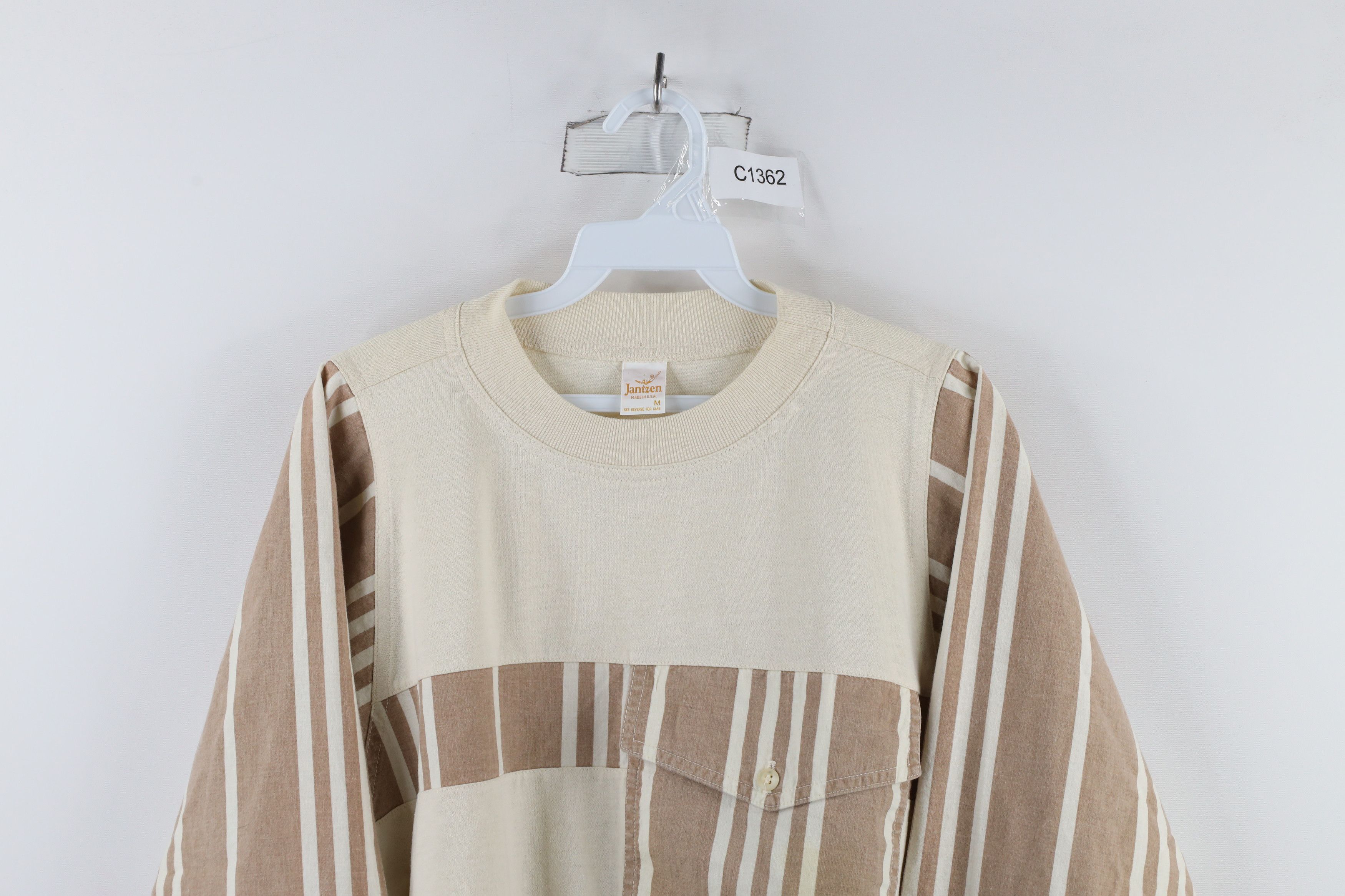 Vintage Vintage 70s Streetwear Pullover Long Sleeve T-Shirt USA Size US M / EU 48-50 / 2 - 2 Thumbnail