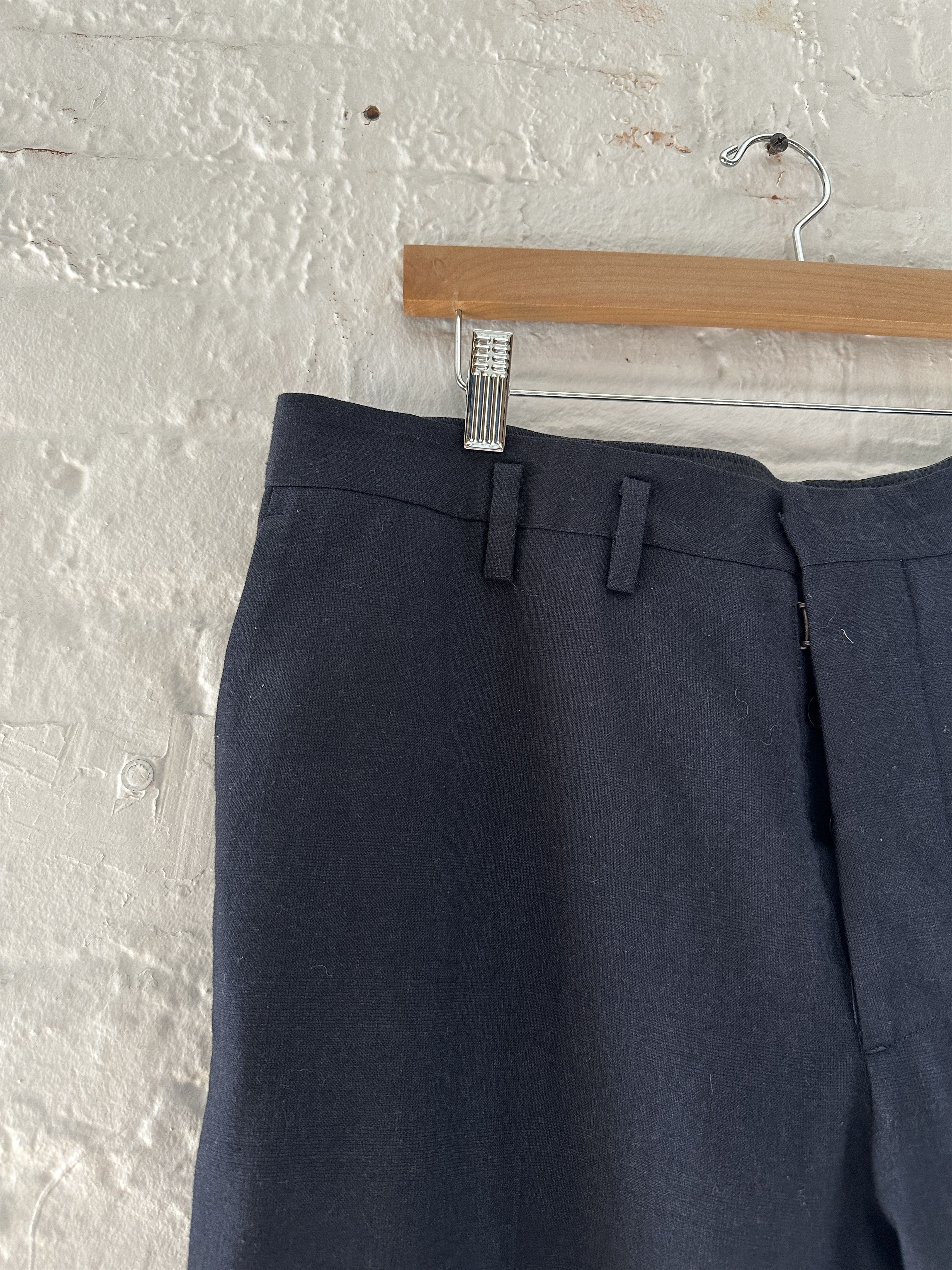 Maison Margiela Maison Margiela Wool Straight Leg Trousers Size US 36 / EU 52 - 2 Thumbnail