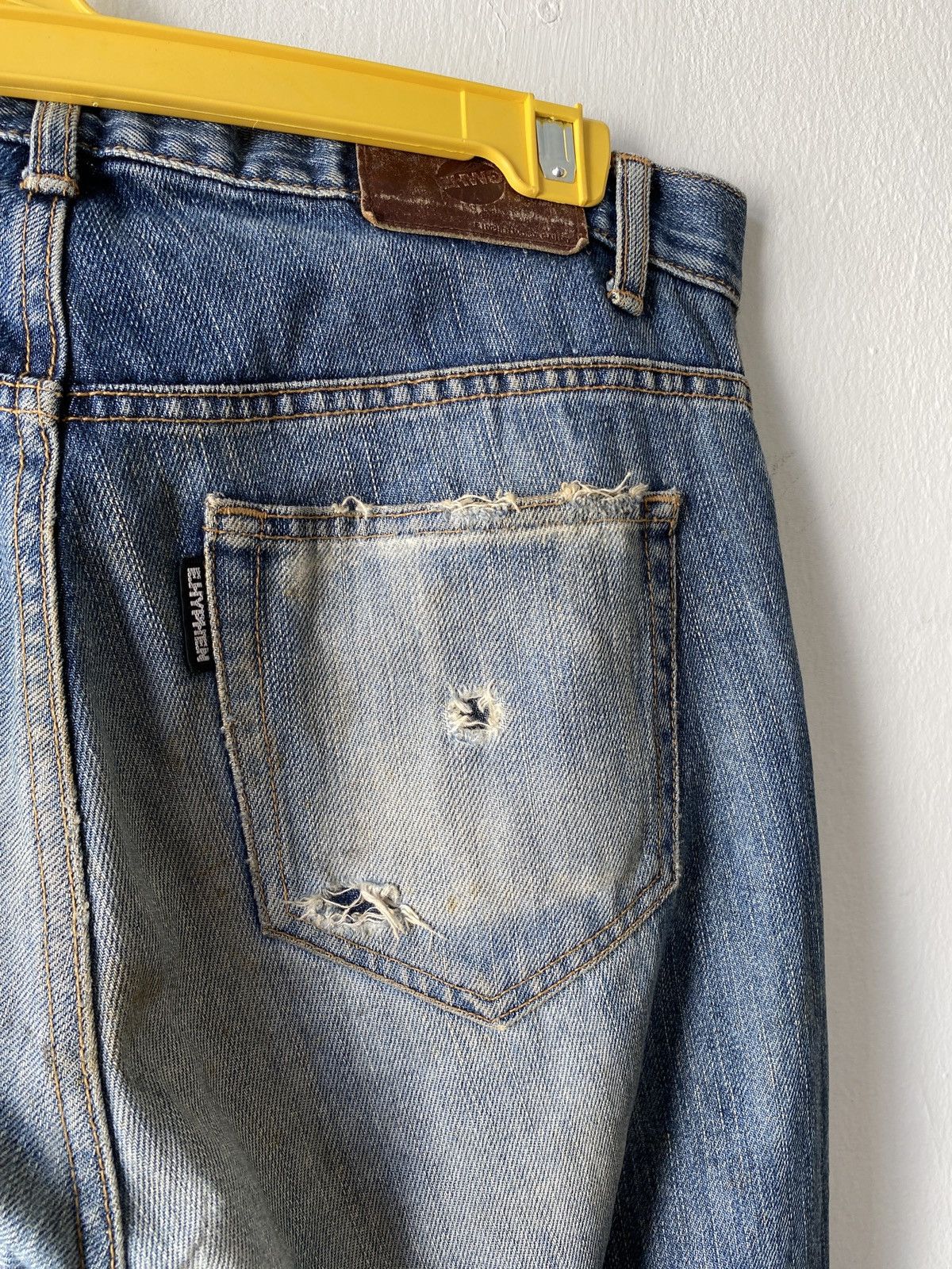 Japanese Brand Japanese Brand Ehyphen World Gallery Distressed Denim Size US 32 / EU 48 - 15 Thumbnail