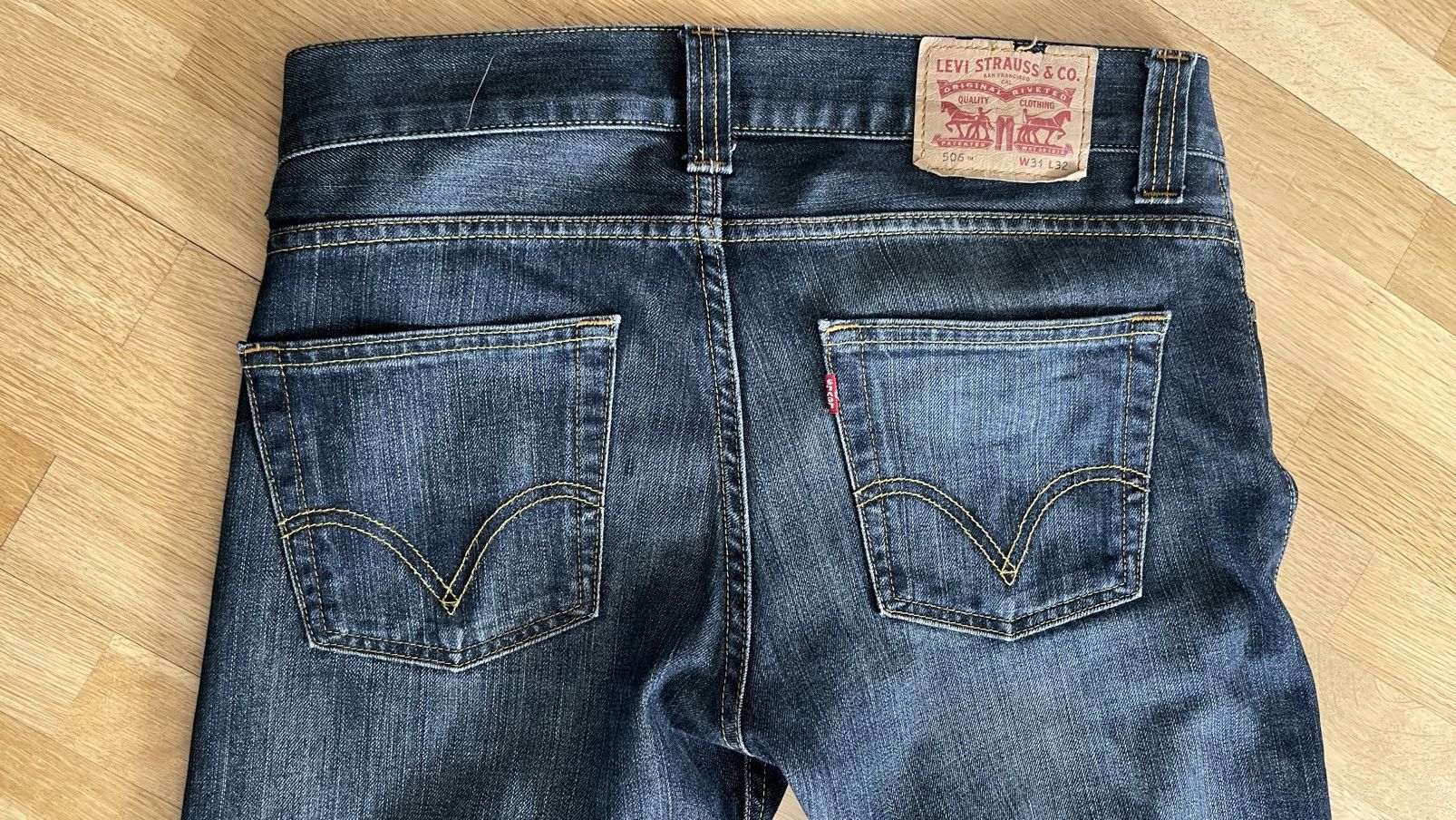 Levi's Vintage Clothing Levi’s 512 Bootcut Reworked Denim Size US 31 - 3 Thumbnail