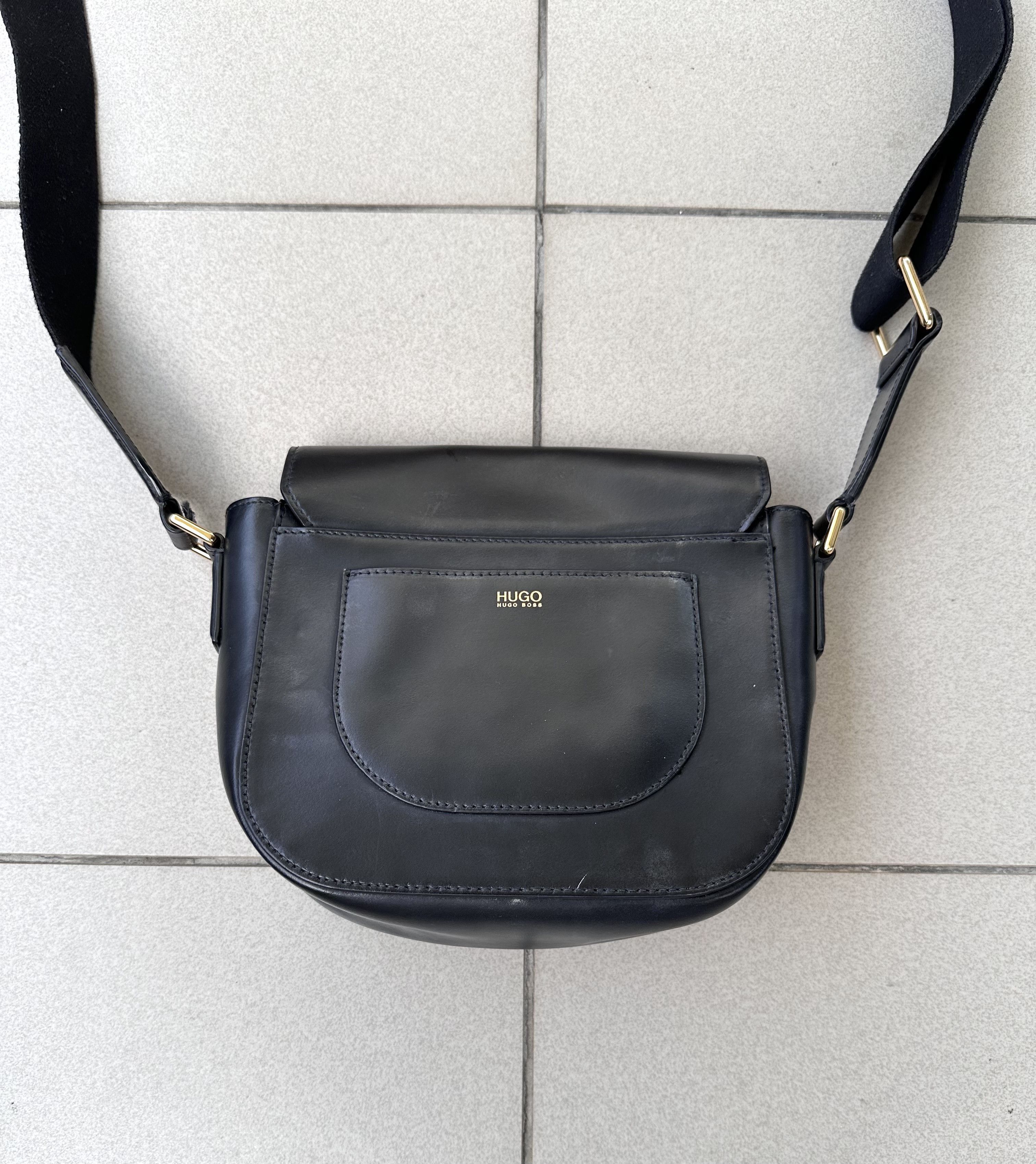 Hugo Boss Hugo Boss leather bag elegant casual Size ONE SIZE - 10 Thumbnail